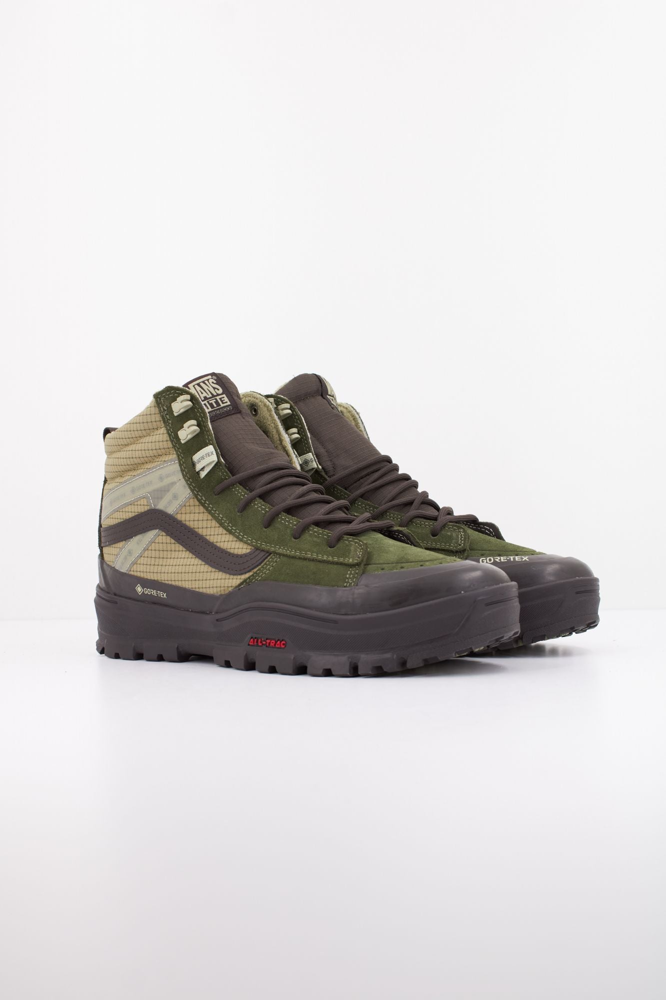 VANS  MTE SK8-HI GORE-TEX IN  en color VERDE (2)