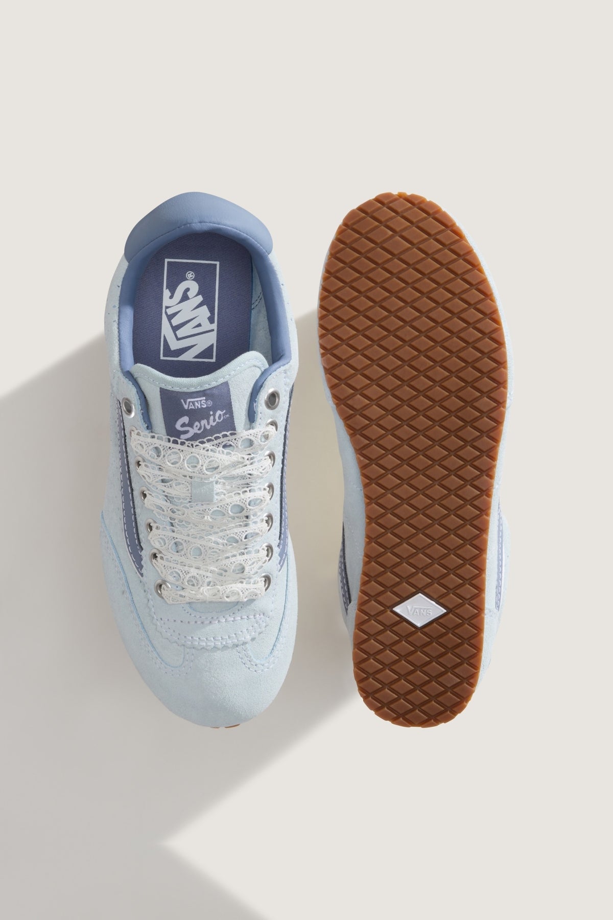 VANS SUPER LOWPRO en color AZUL (4)