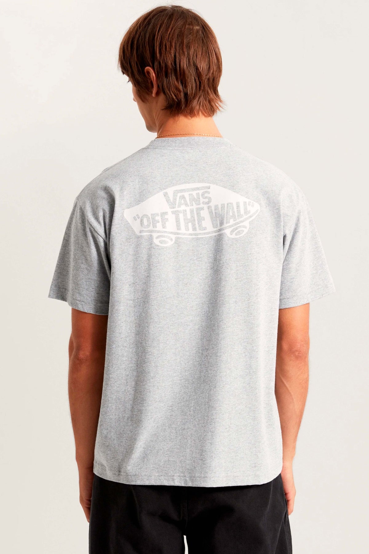 VANS CAMISETA DOUBLE en color GRIS (2)
