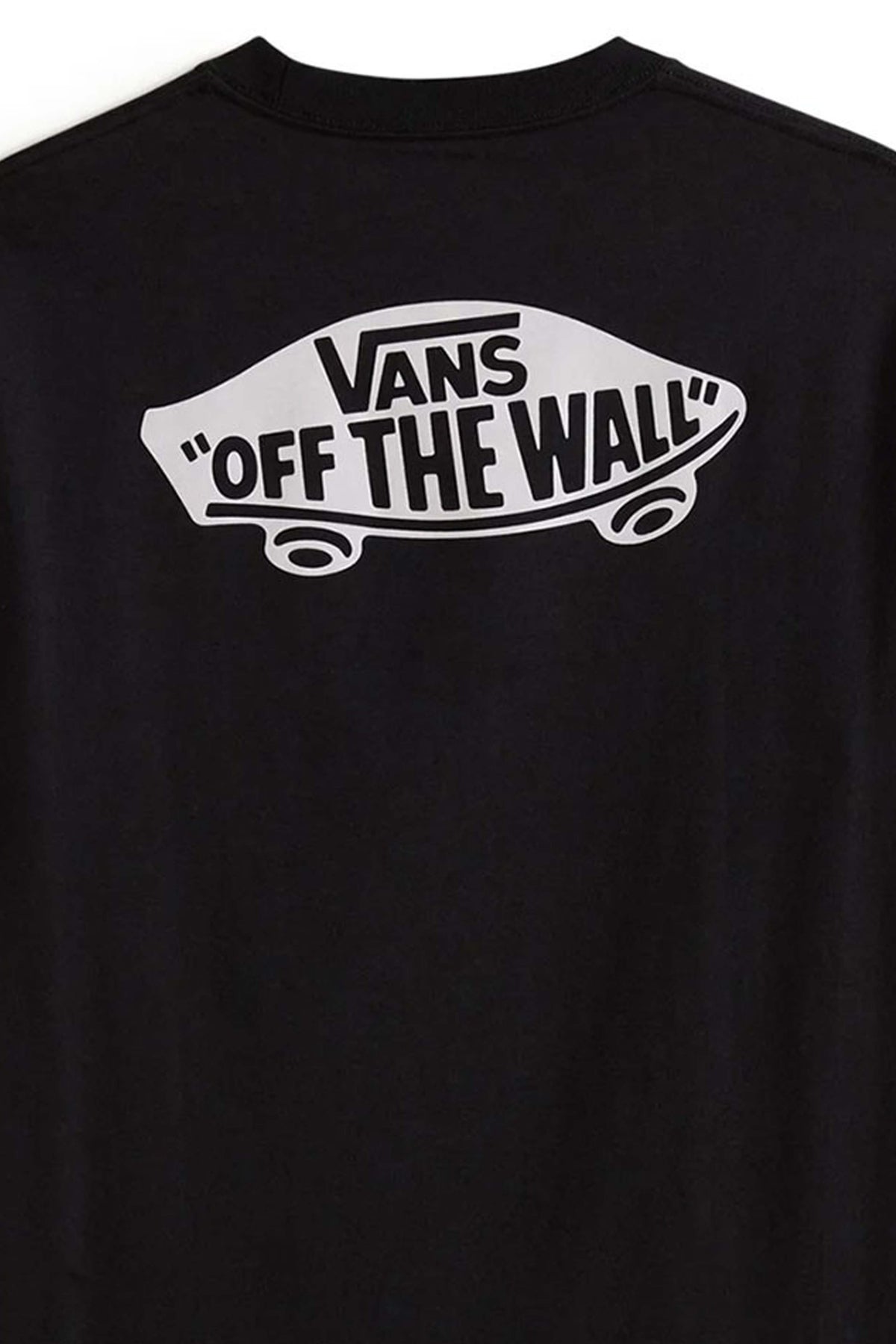 VANS CAMISETA DOUBLE STANDA en color NEGRO (3)