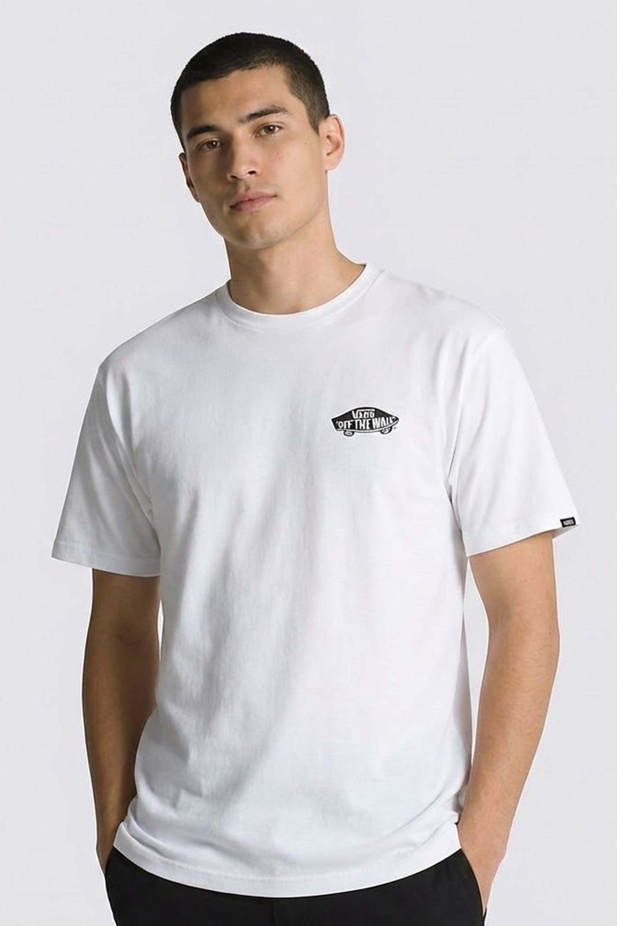 VANS CLASSIC T-SHIRT en color BLANCO (1)
