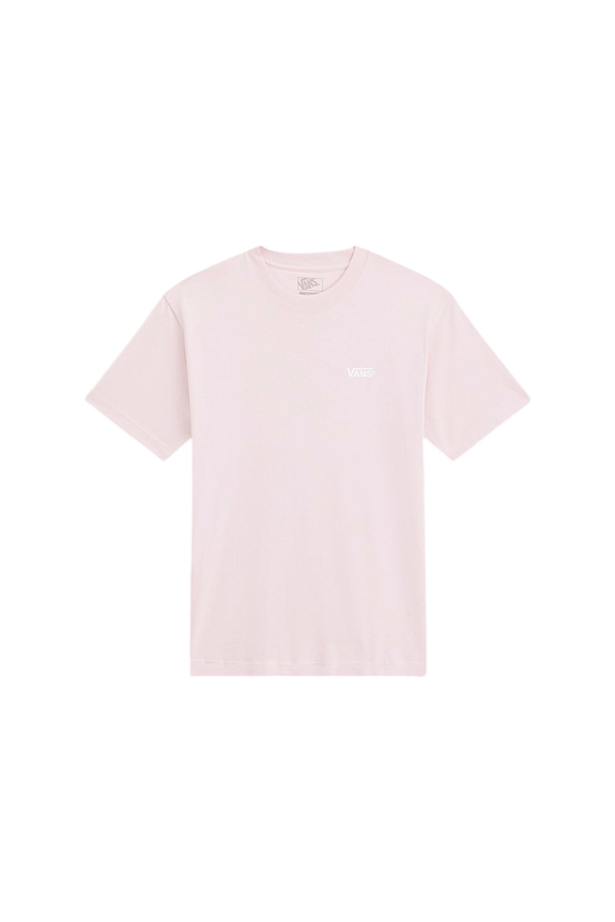 VANS VN000TBXH8H1 NEW LEFT CHEST SS TEE en color ROSA (1)