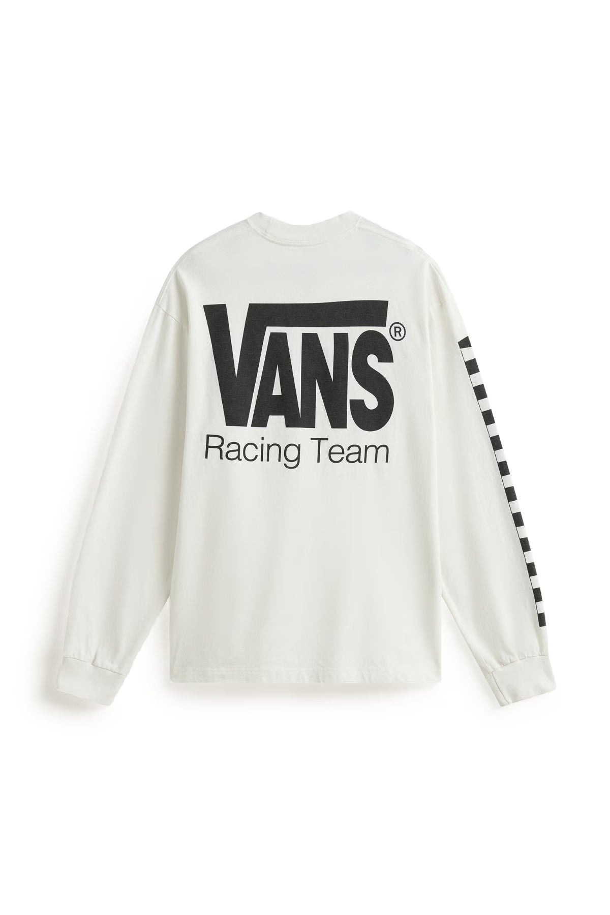 VANS VN000X2BFS81 VANS RACING LS TEE en color BLANCO (2)