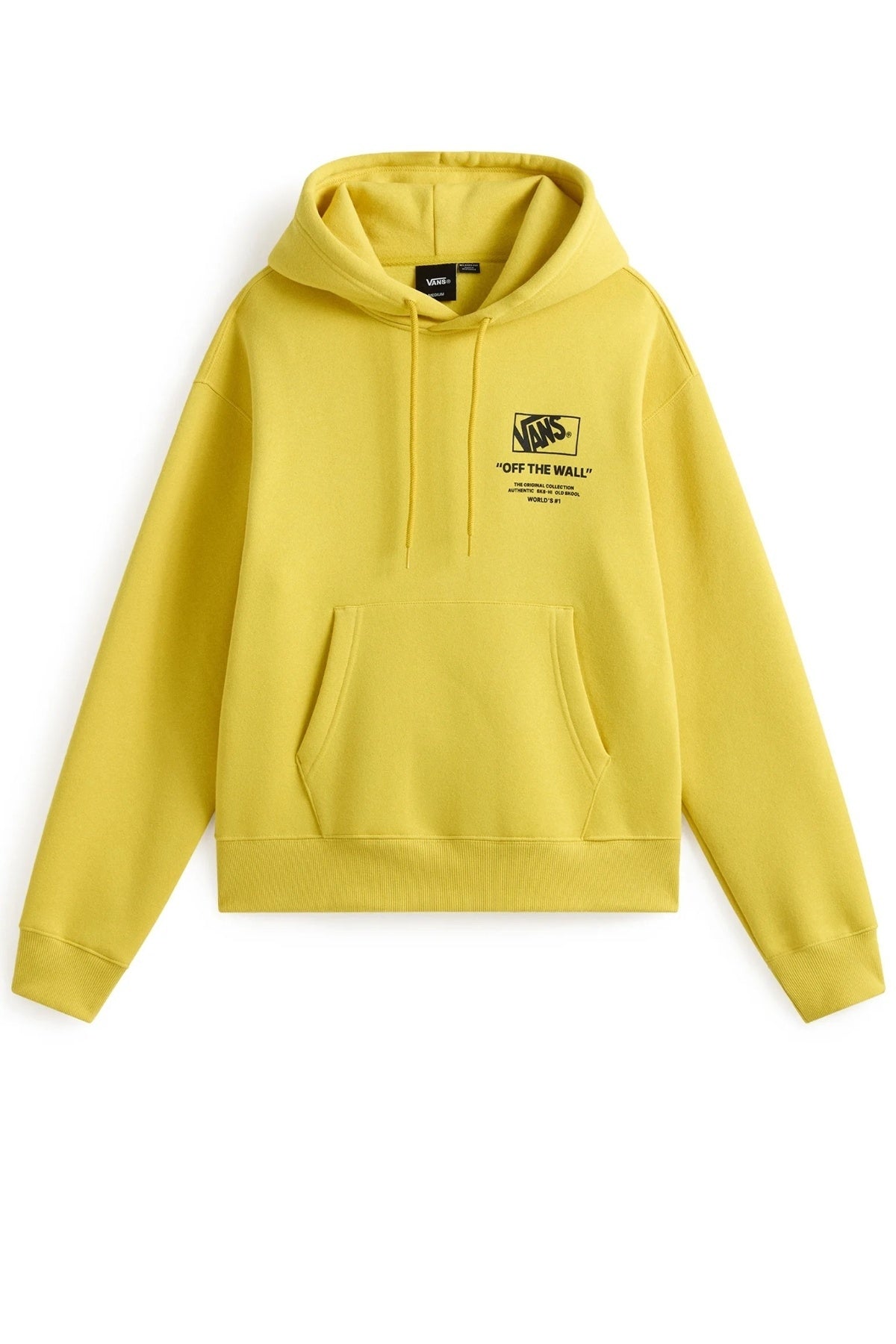 VANS VN00105PGRV1 STACKED HI PULLOVER en color AMARILLO (1)