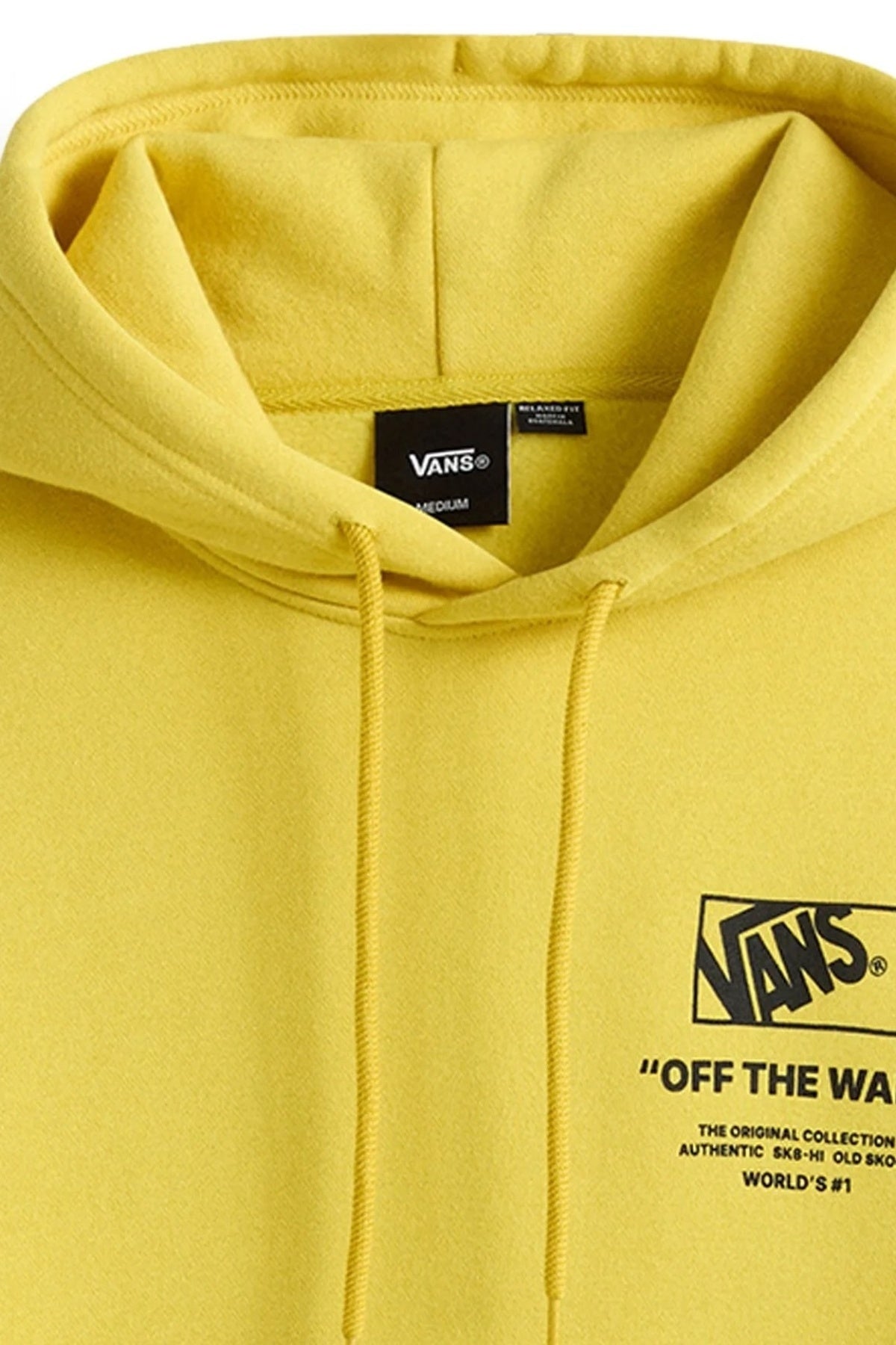 VANS VN00105PGRV1 STACKED HI PULLOVER en color AMARILLO (3)