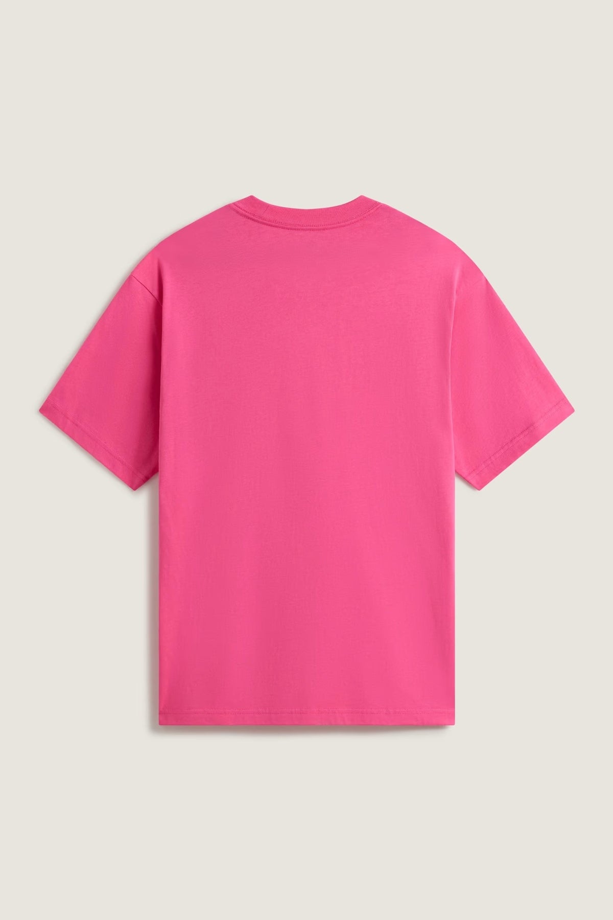 VANS VN0010FFGSE1 LEFT CHEST II LOOSE SS en color ROSA (3)