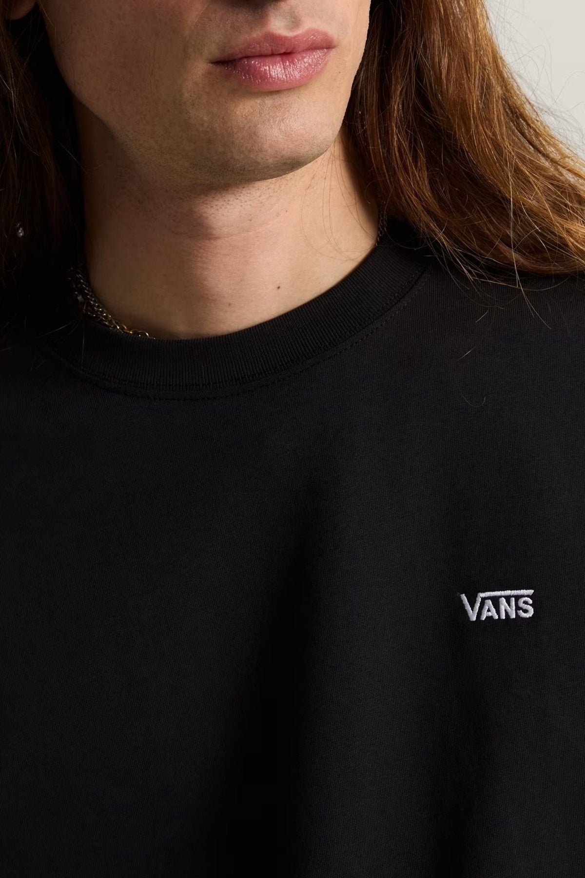 VANS VN0010FJBLK1 LEFT CHEST II LOOSE SS en color NEGRO (3)