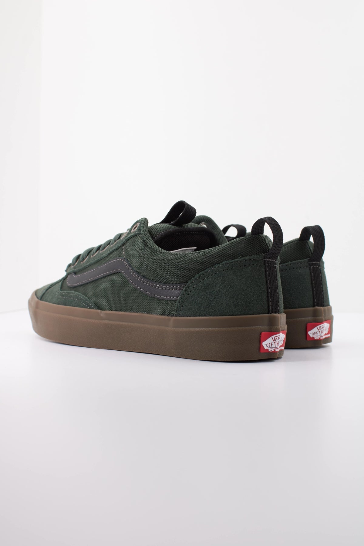 VANS VN000D5R17P1 SKATE OLD SKOOL en color VERDE (4)