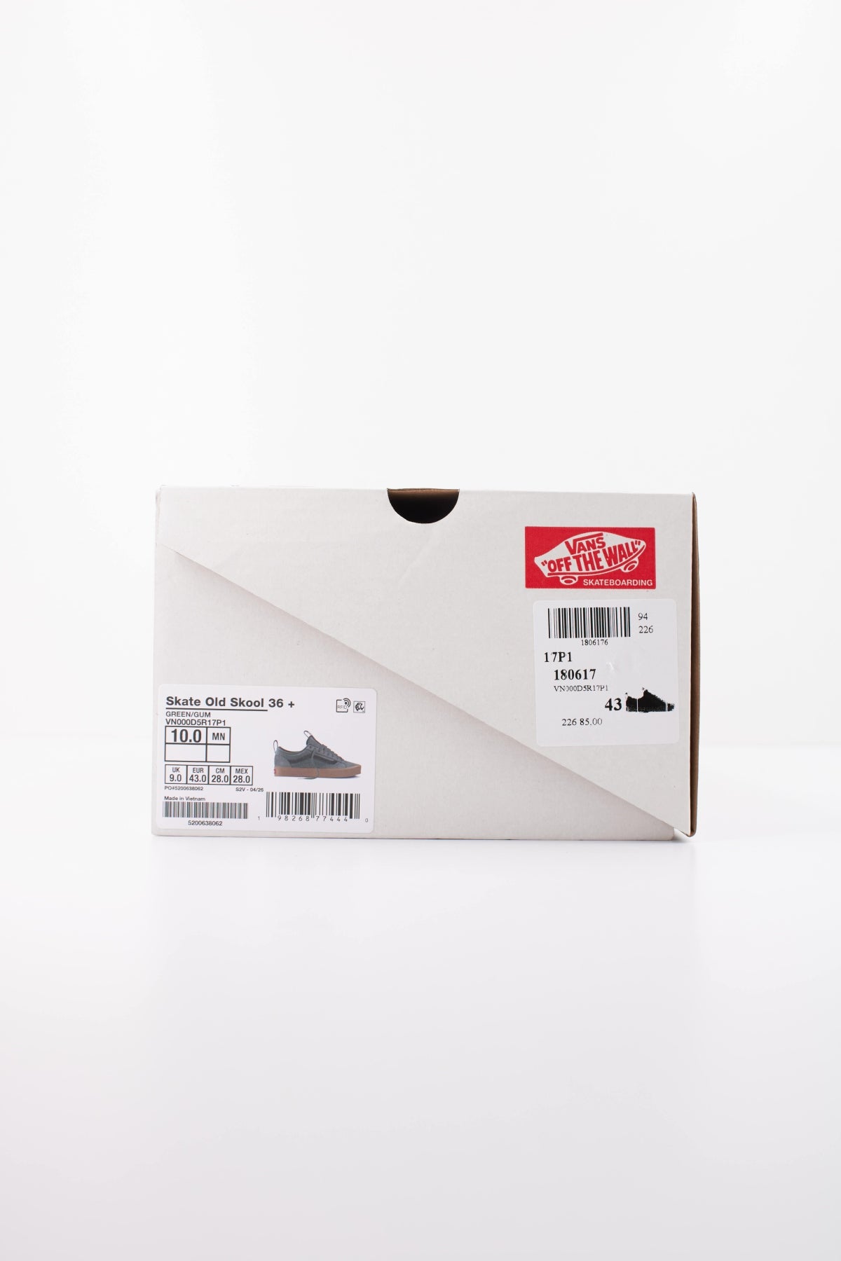 VANS VN000D5R17P1 SKATE OLD SKOOL en color VERDE (6)
