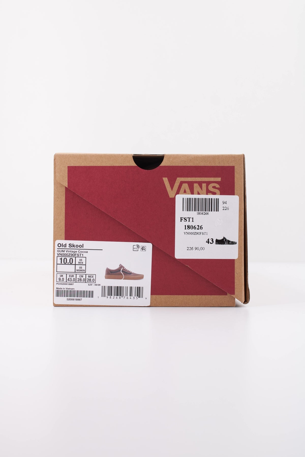 VANS OLD SKOOL GUM VNTCO en color MARRON (6)