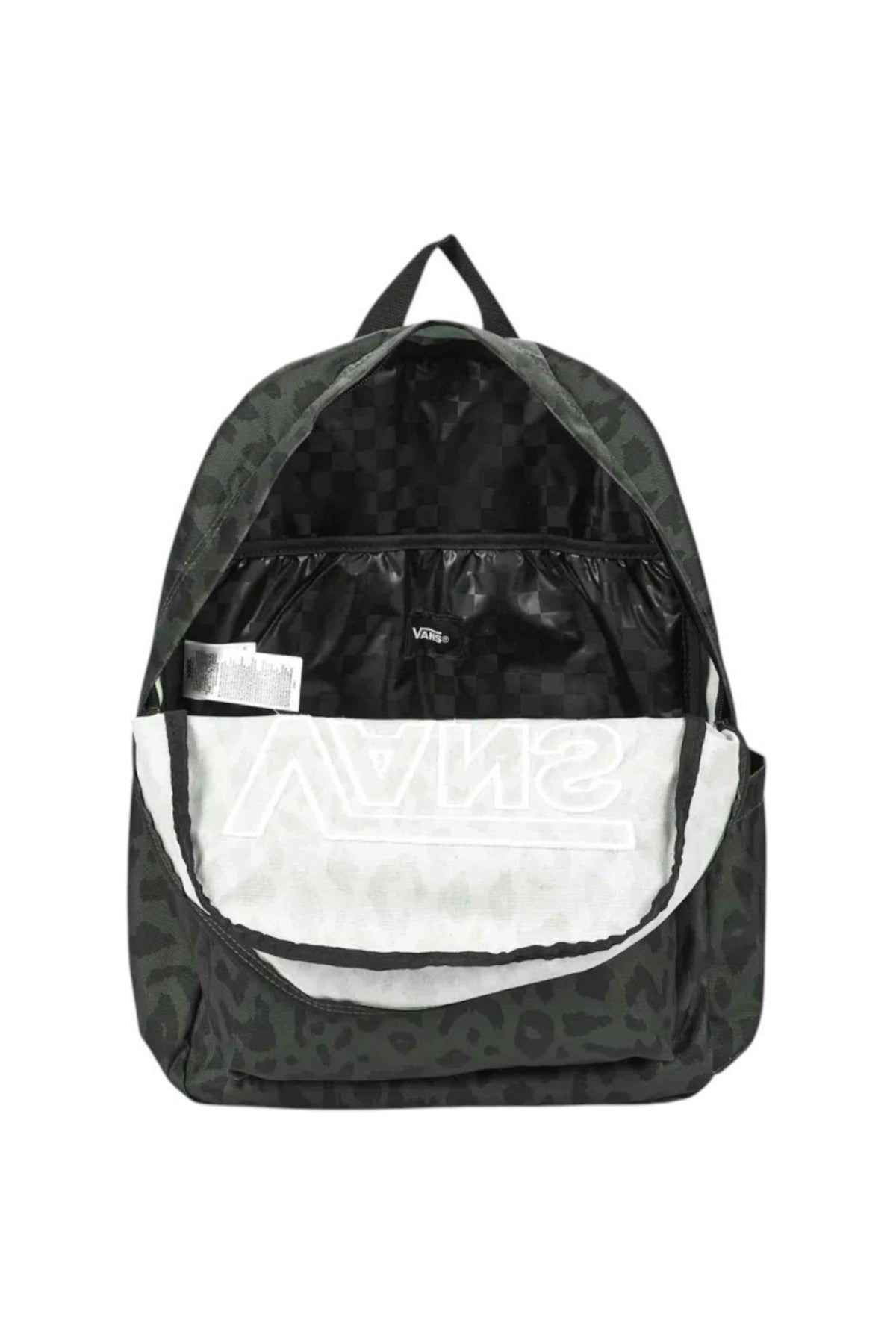 VANS OLD SKOOL DROP V BACKPACK en color ANIMAL PRINT (3)