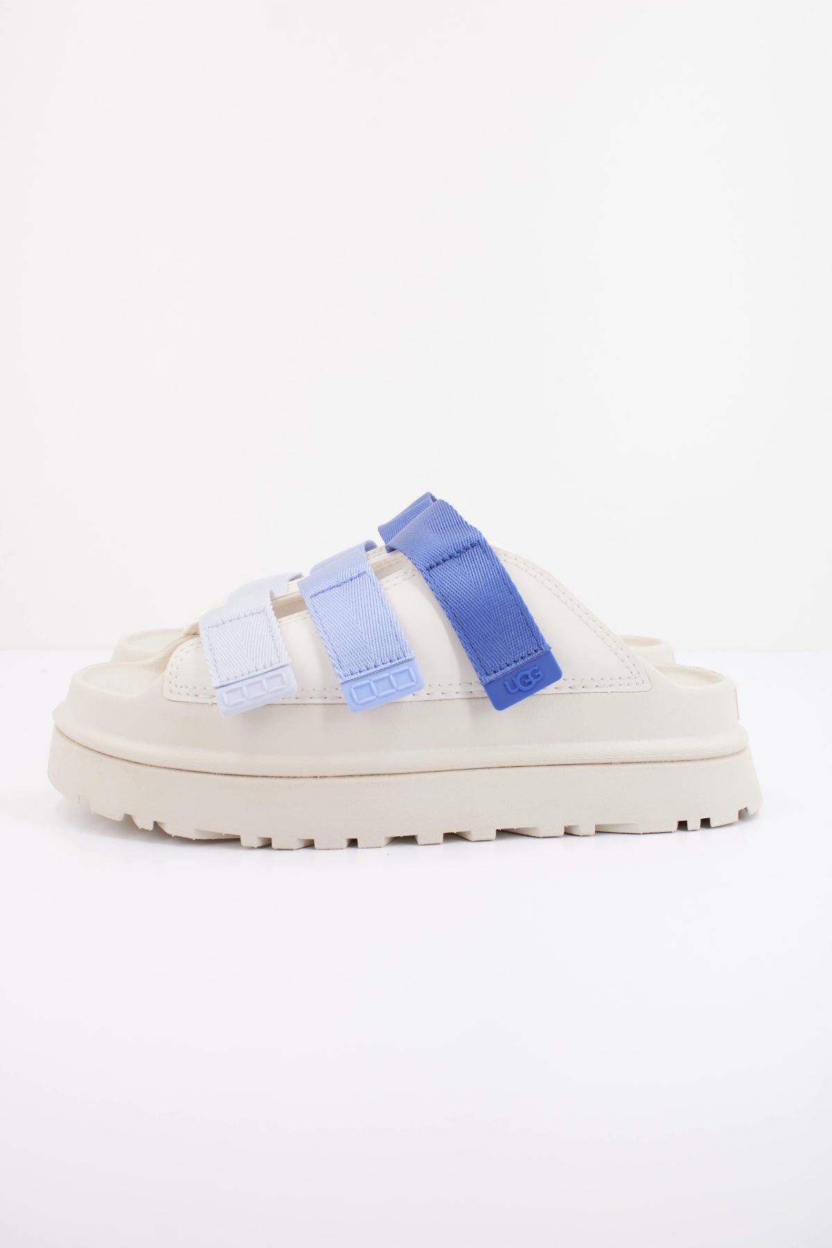 UGG  W GOLDEN GLOW SLIDE en color BLANCO (1)
