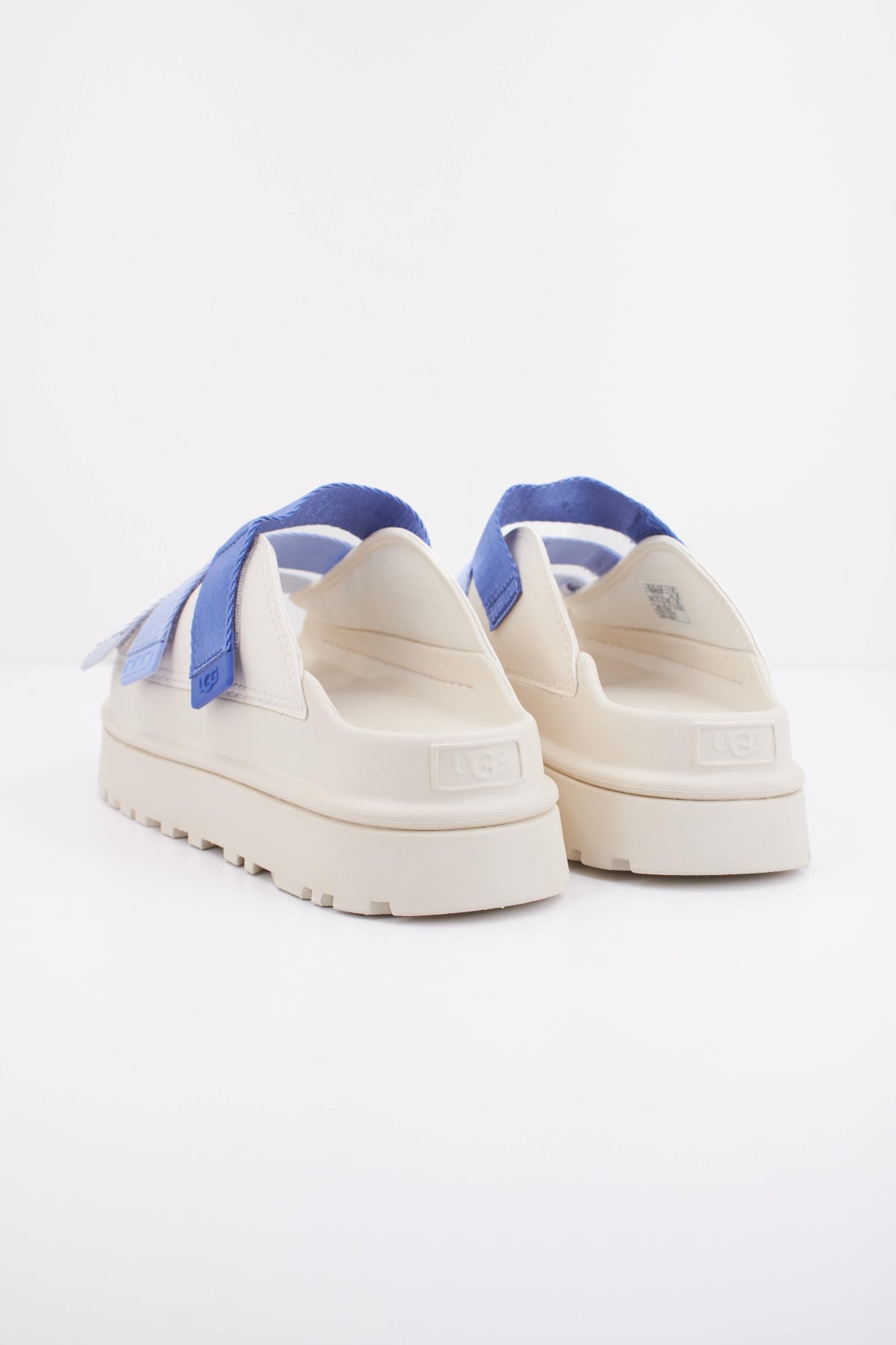 UGG  W GOLDEN GLOW SLIDE en color BLANCO (4)