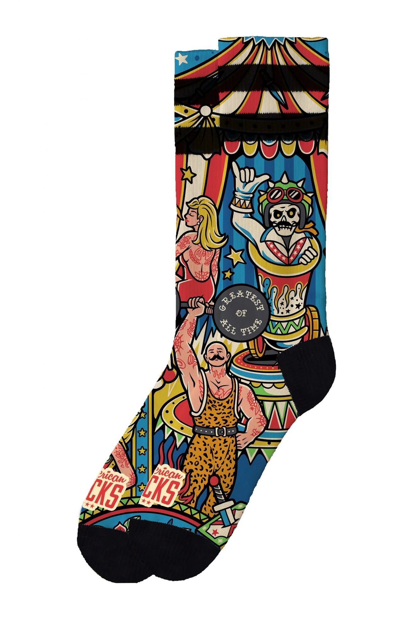 AMERICAN SOCKS CIRCUS  en color MULTICOLOR (2)