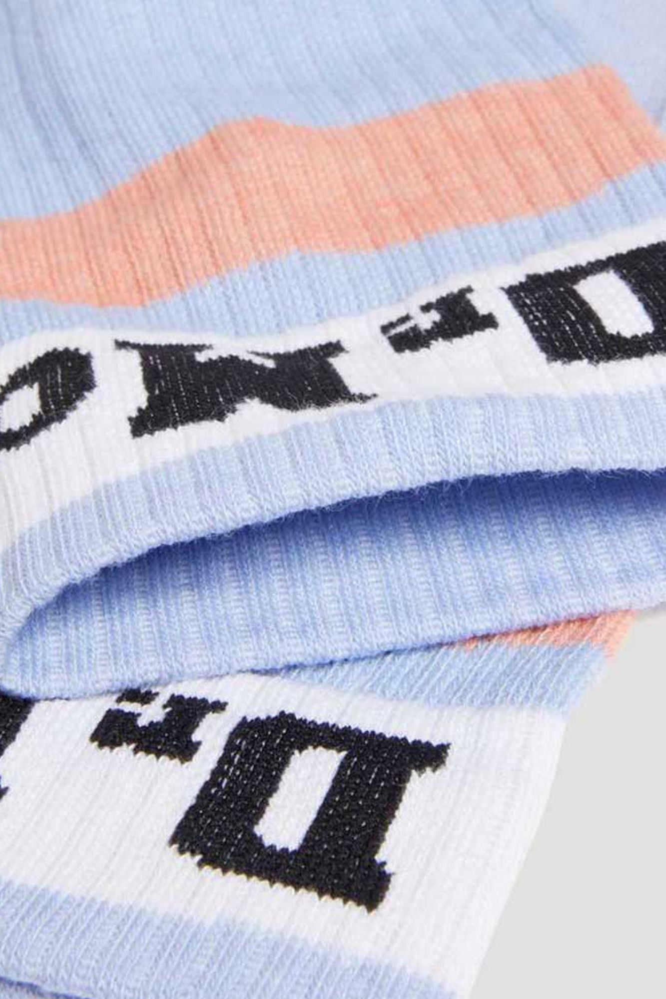 DR. MARTENS AC681434 ATHLETIC LOGO SOCK en color AZUL (3)