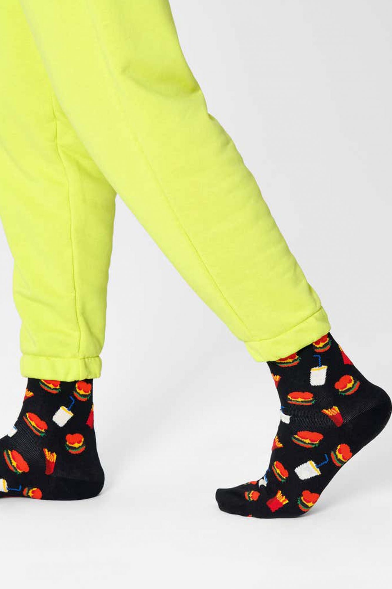 HAPPY SOCKS  HAMBURGER SOCK en color AZUL (4)