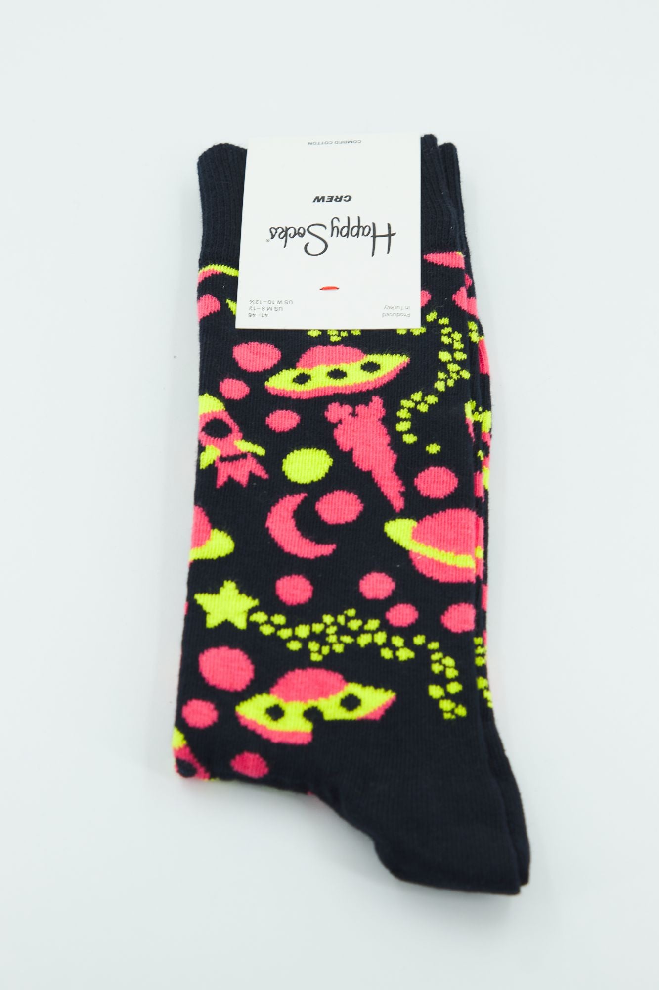 HAPPY SOCKS INTO SPACE SOCK en color NEGRO (1)