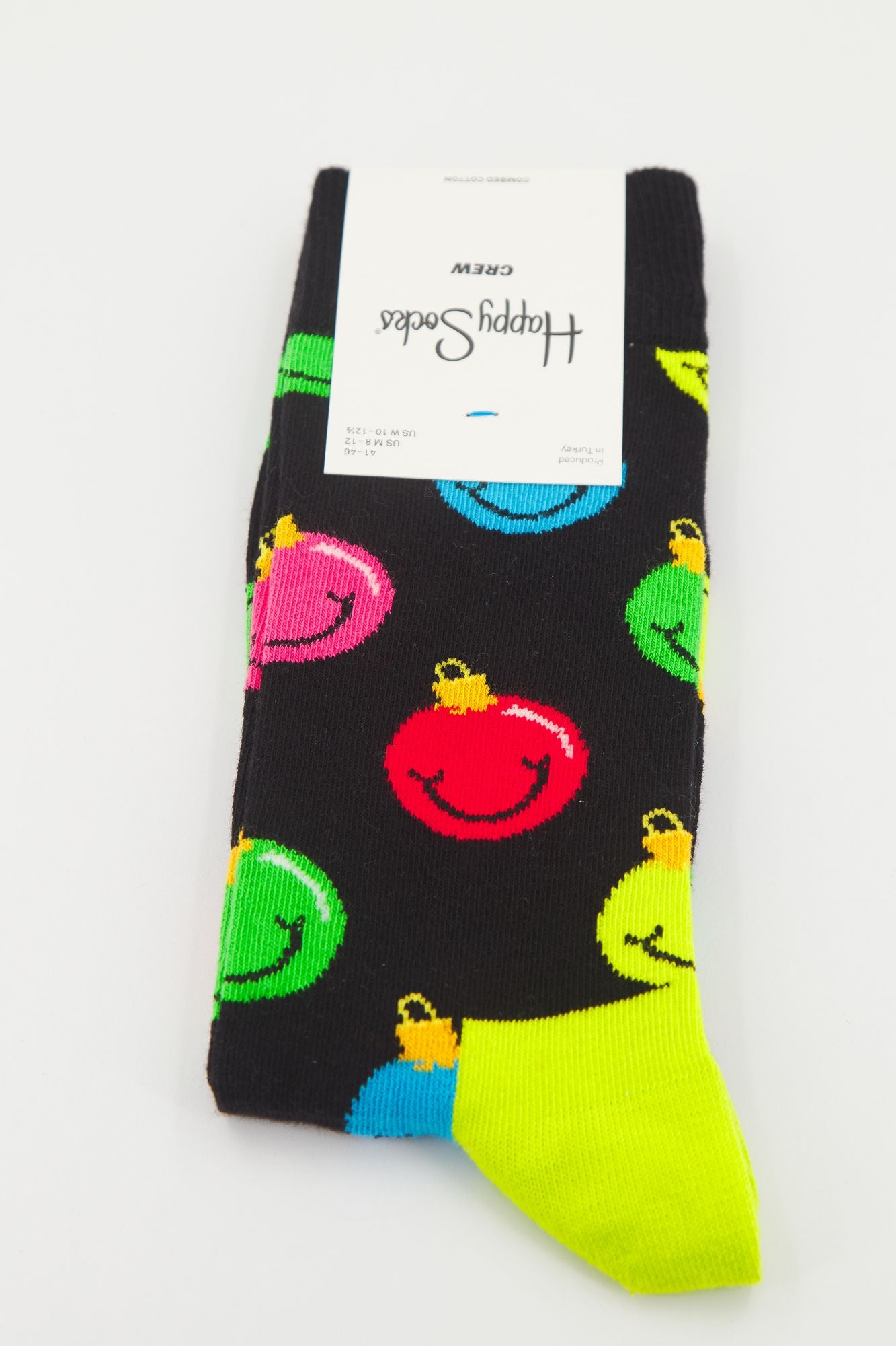 HAPPY SOCKS JINGLE SMAILEY  en color NEGRO (1)