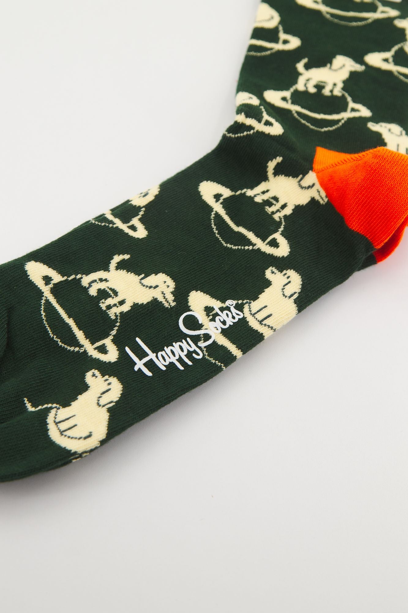 HAPPY SOCKS SPACE DOG en color VERDE (4)
