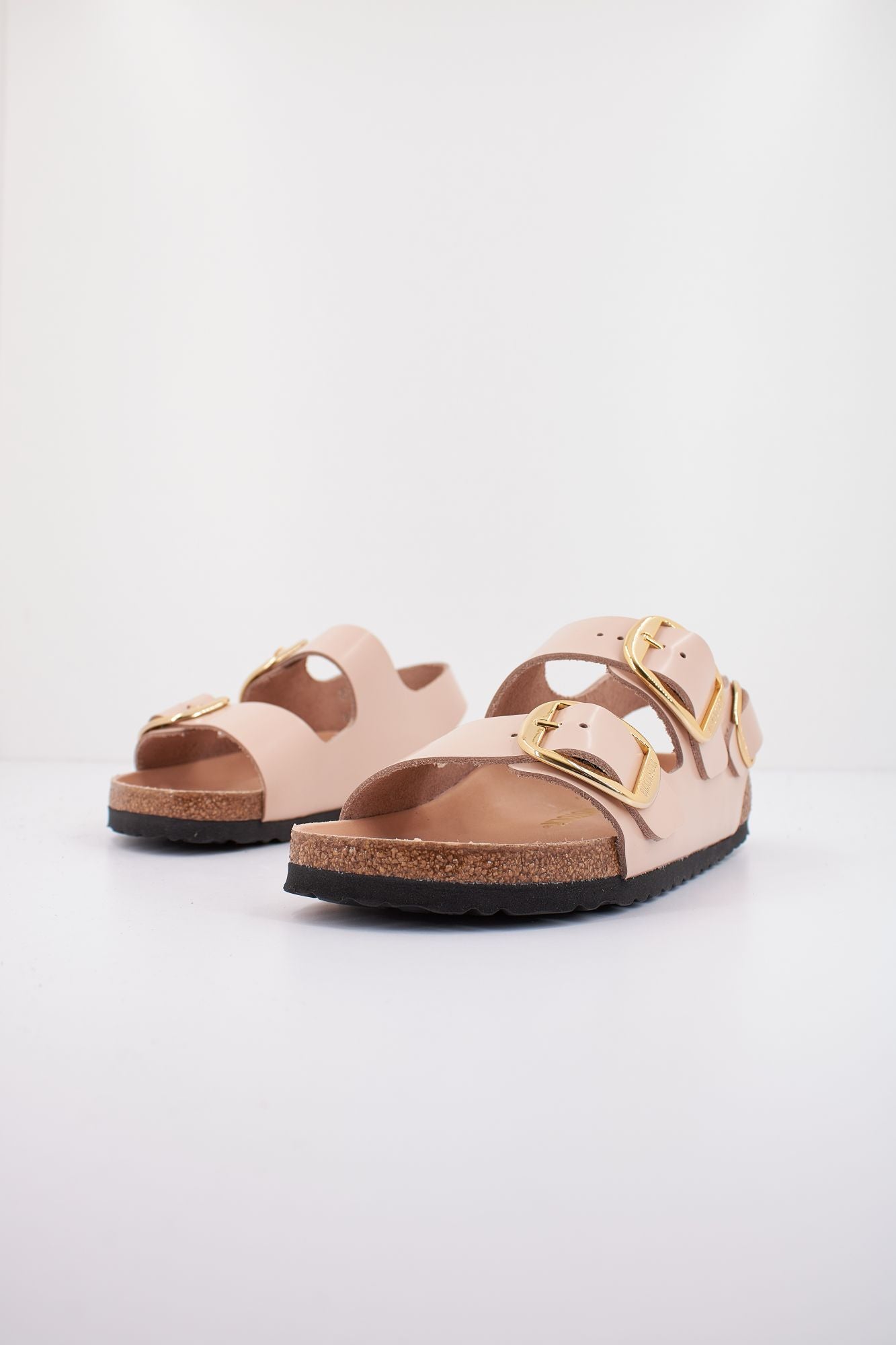 BIRKENSTOCK MILANO BIG BUCKLE NATURAL en color NUDE (2)