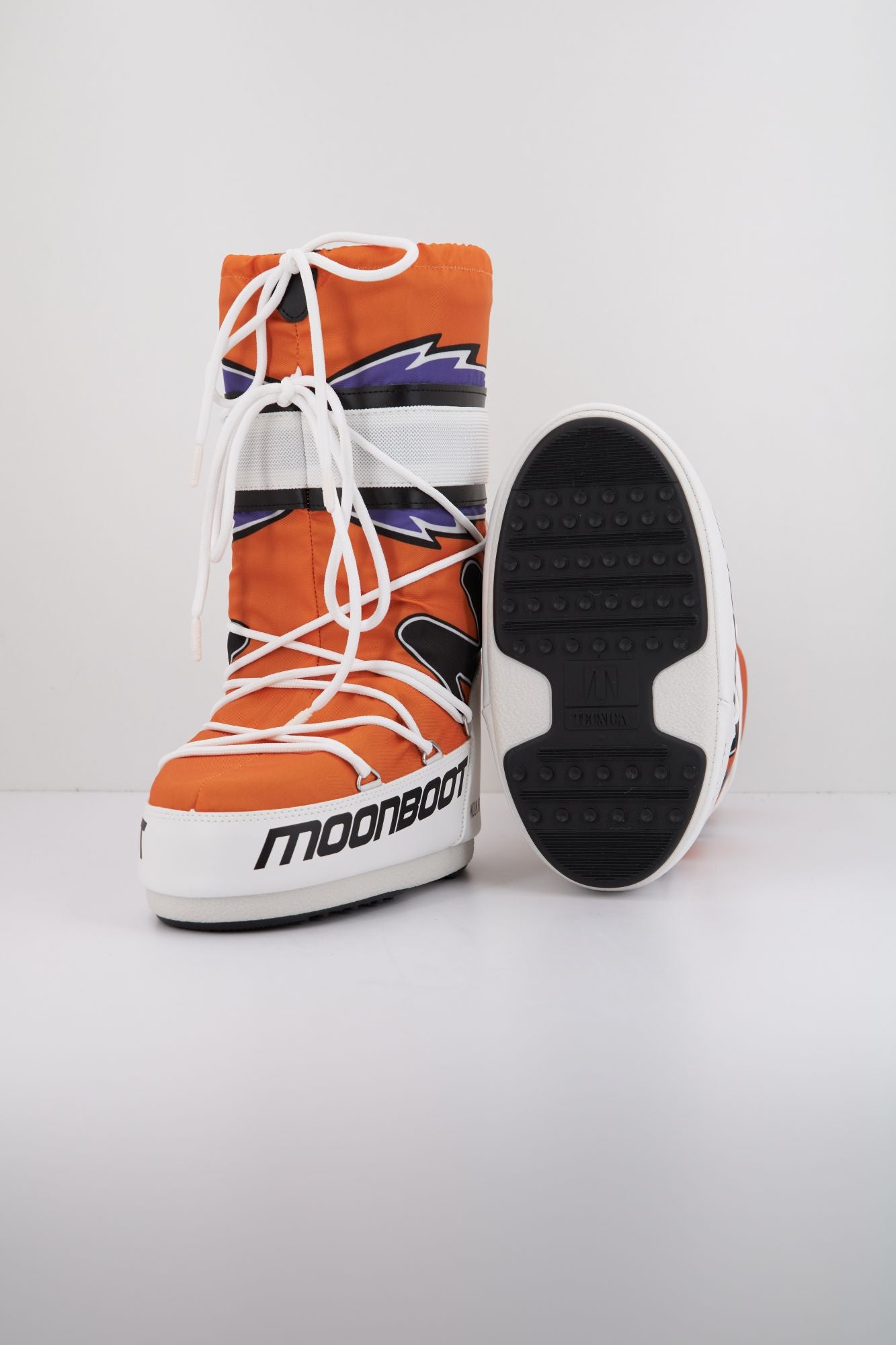 MOON BOOT MB ICON RETROBIKER en color NARANJA (4)