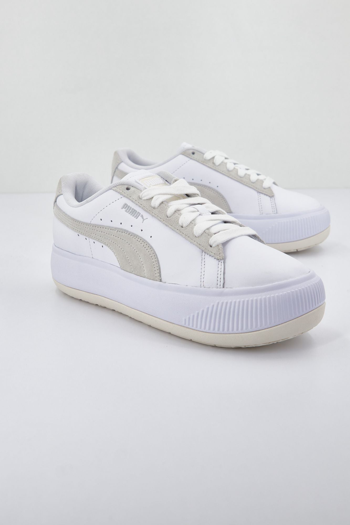 PUMA  Suede Mayu Mix Wn en color BLANCO (1)