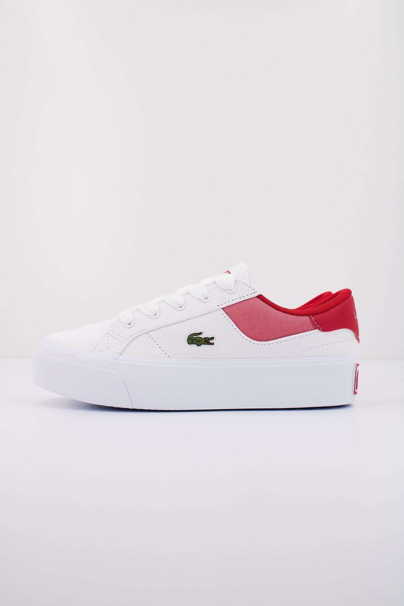 LACOSTE  ZIANE PLATFORM CONTRASTED en color BLANCO (1)
