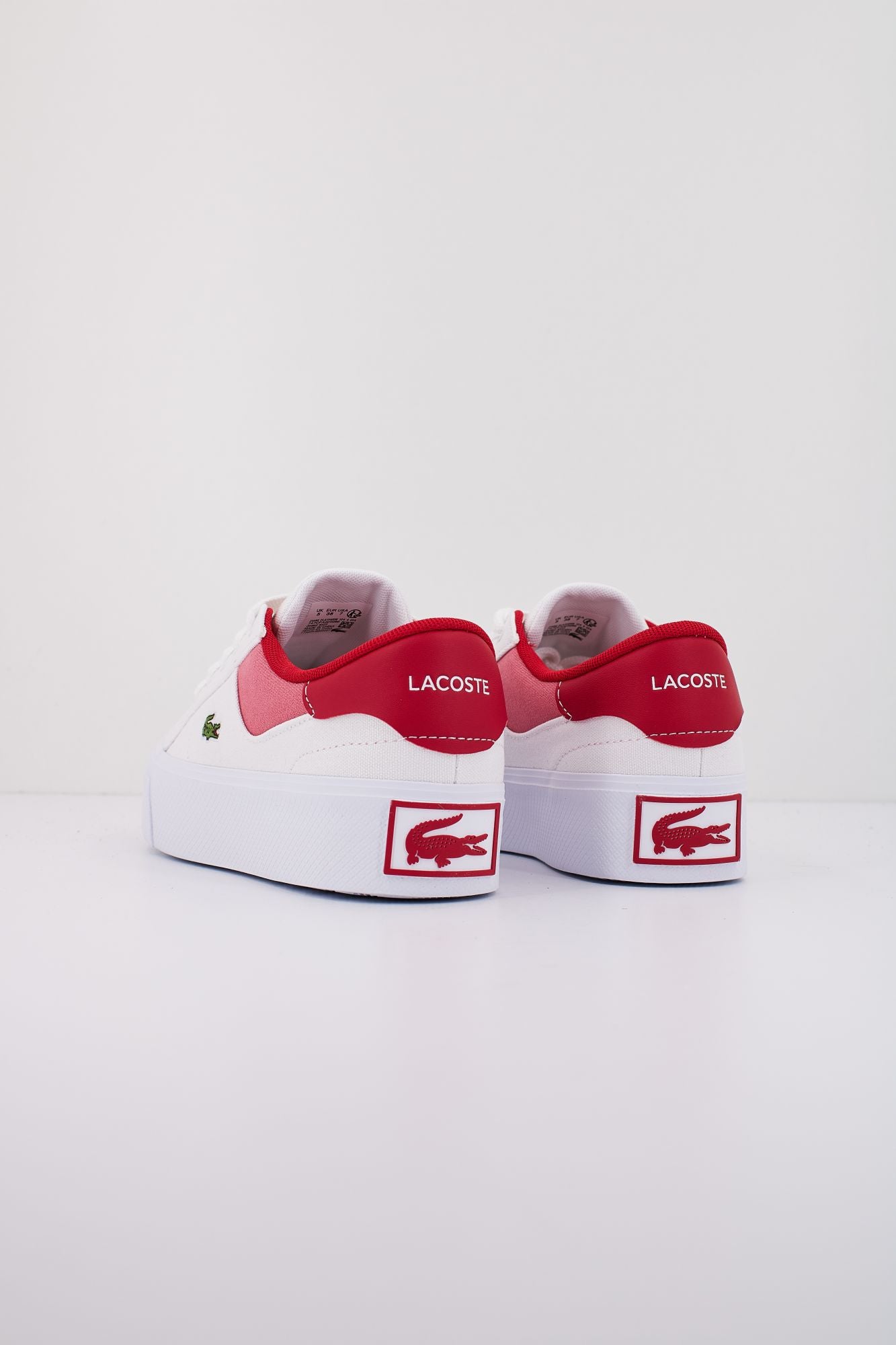 LACOSTE  ZIANE PLATFORM CONTRASTED en color BLANCO (3)