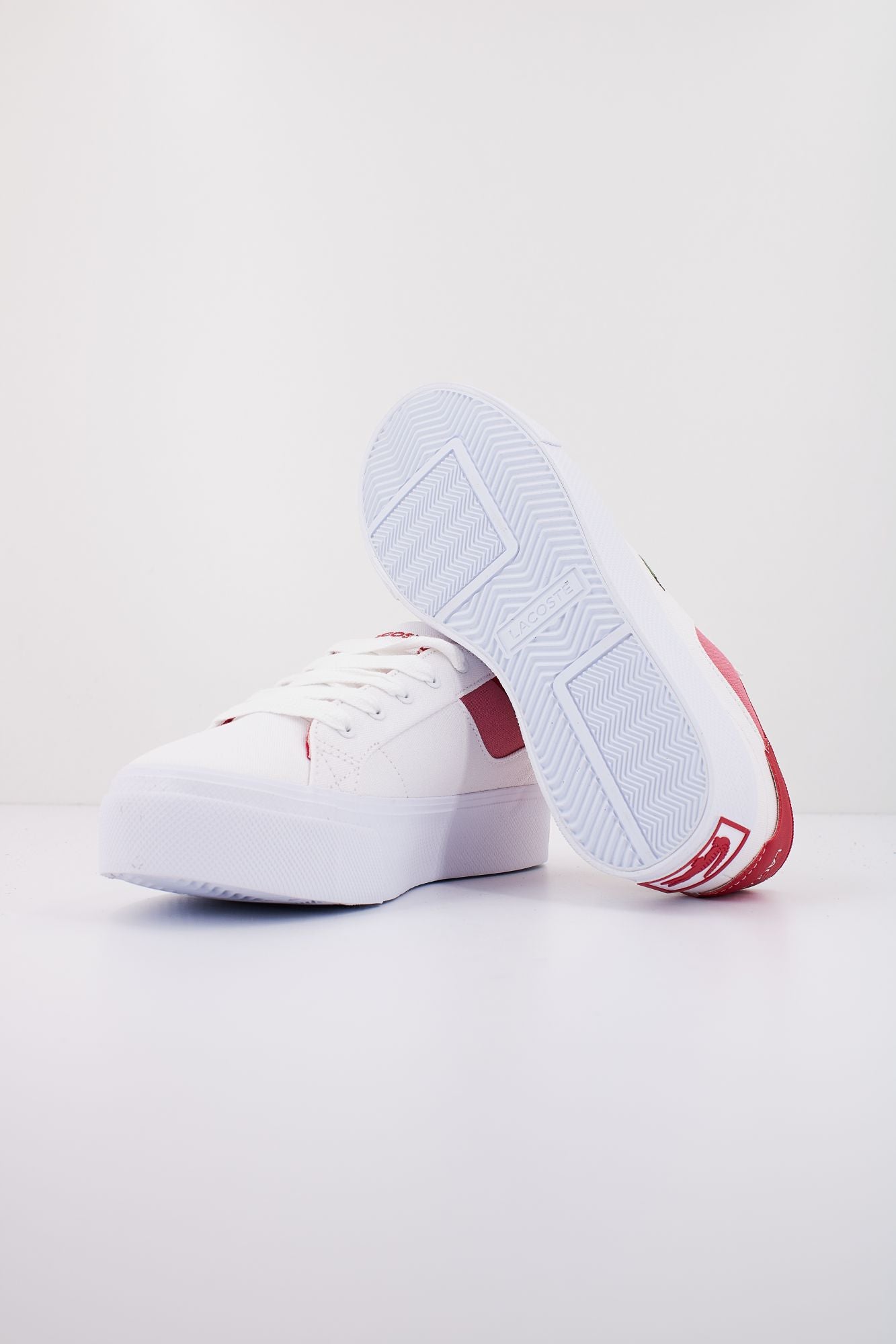 LACOSTE  ZIANE PLATFORM CONTRASTED en color BLANCO (4)