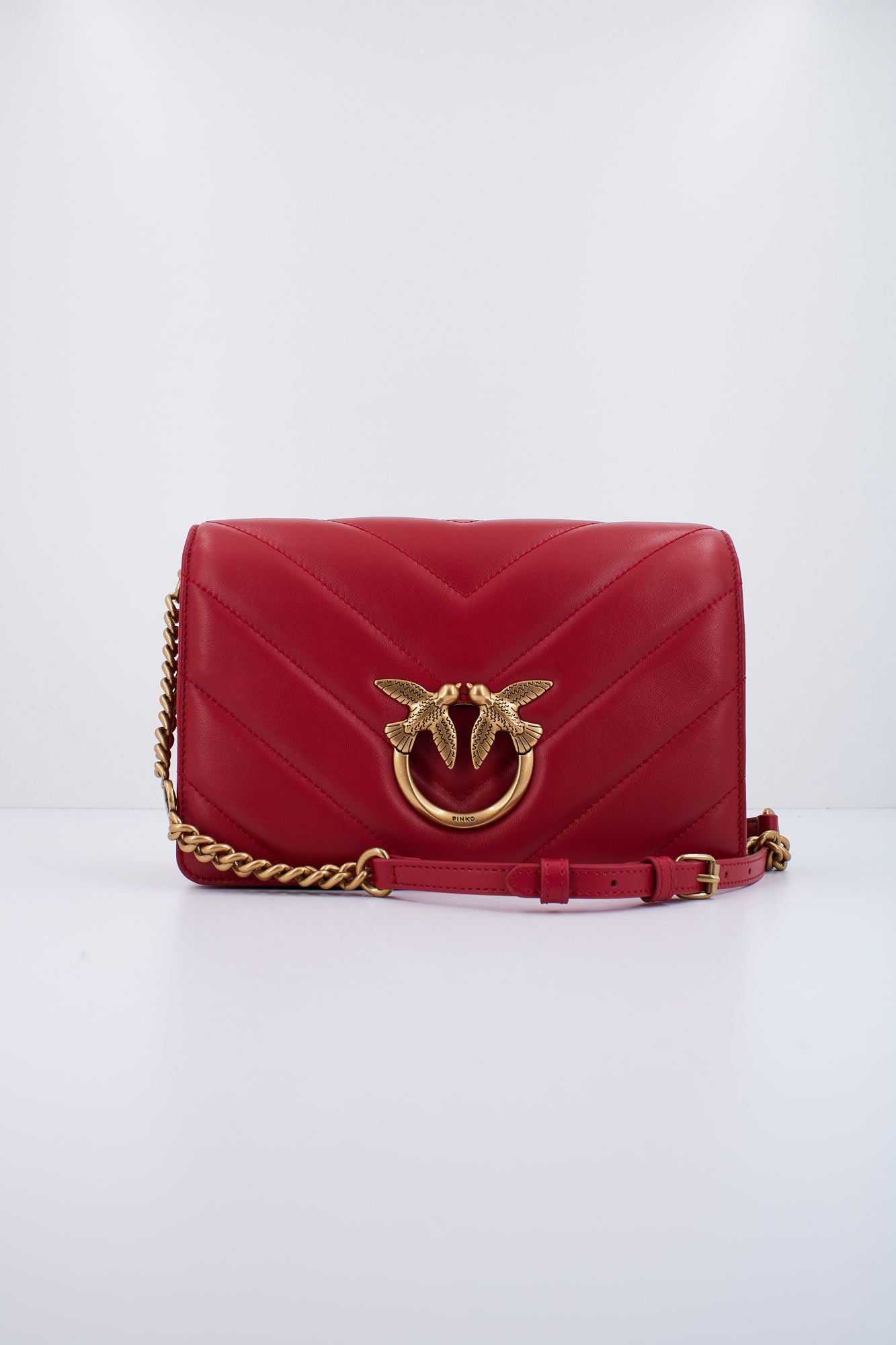 PINKO LOVE CLICK CLASSIC SHEE en color ROJO (1)