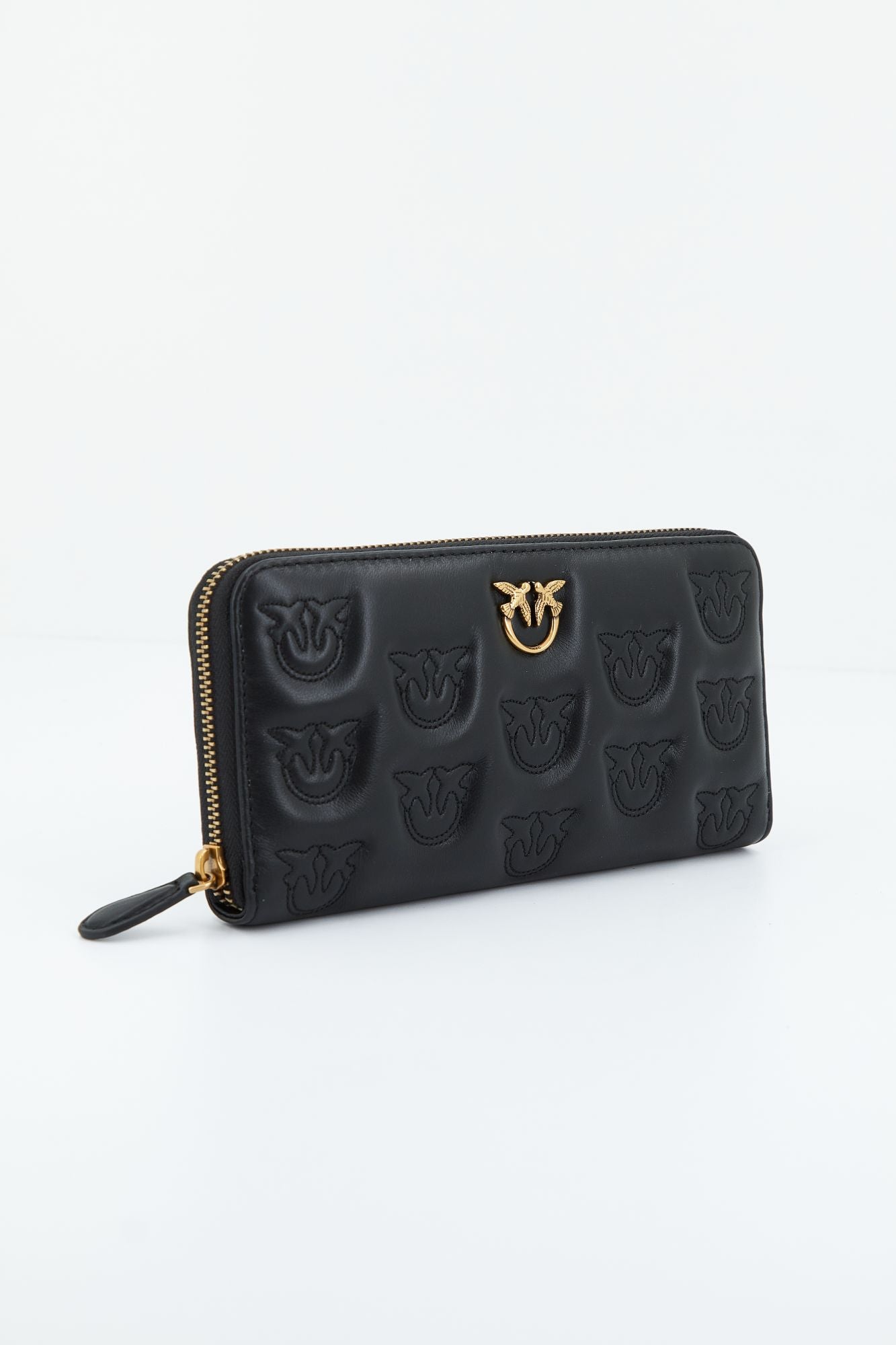 PINKO RYDER ZIP AROUND SHEEP en color NEGRO (2)