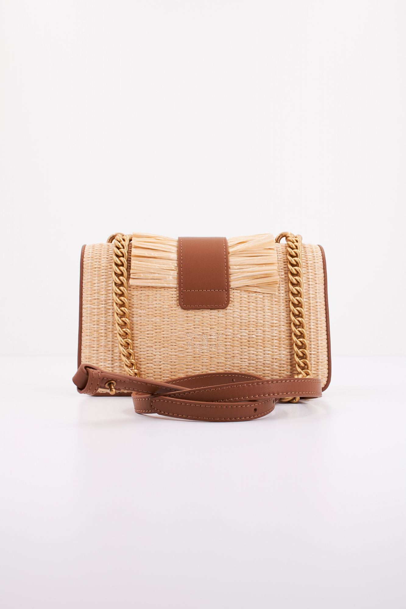 PINKO LOVE ONE MINI LIGHT CL en color MARRON CLARO (3)