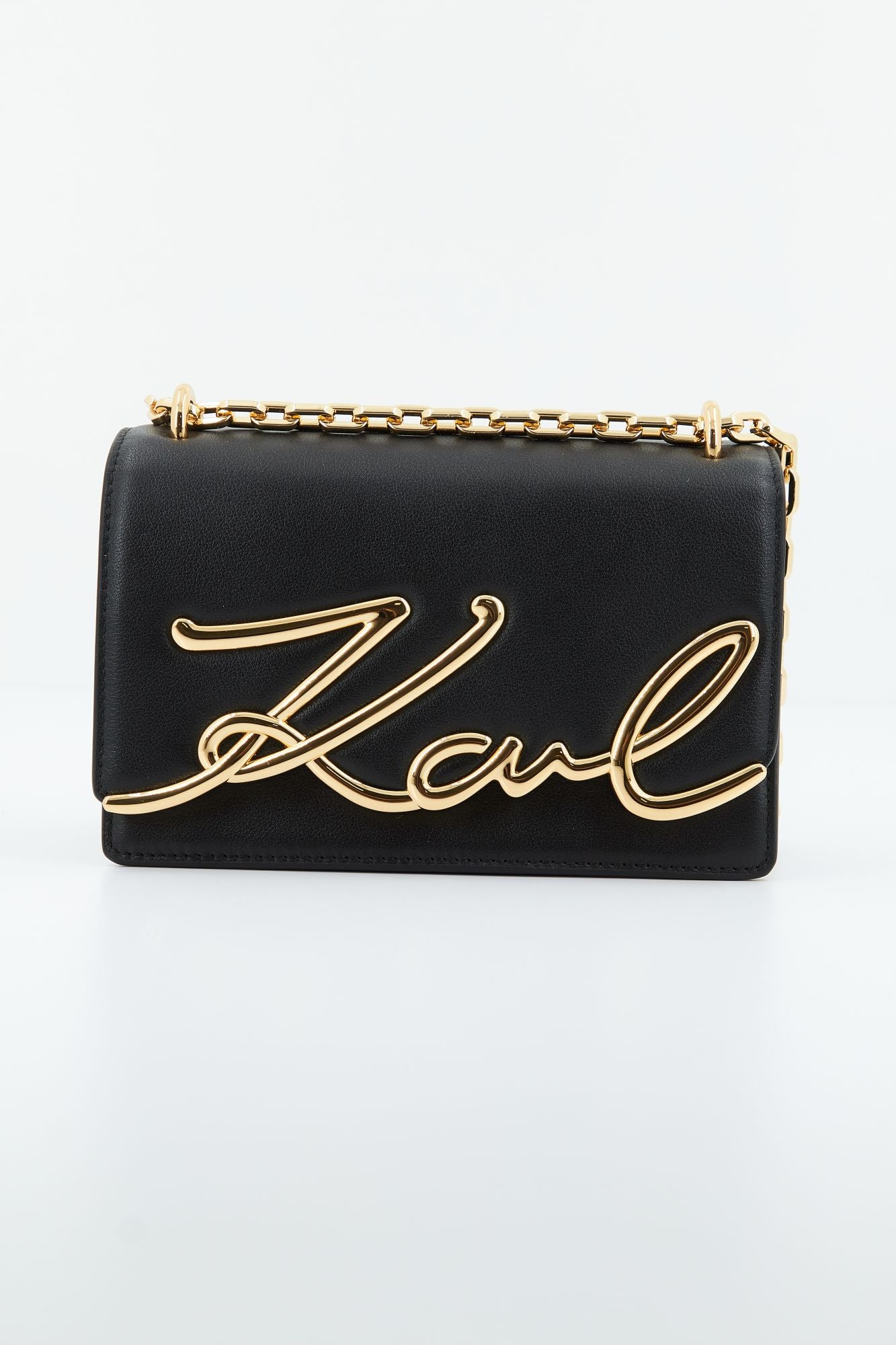 KARL LAGERFELD  K/SIGNATURE SM SHOULDERBAG en color NEGRO (1)