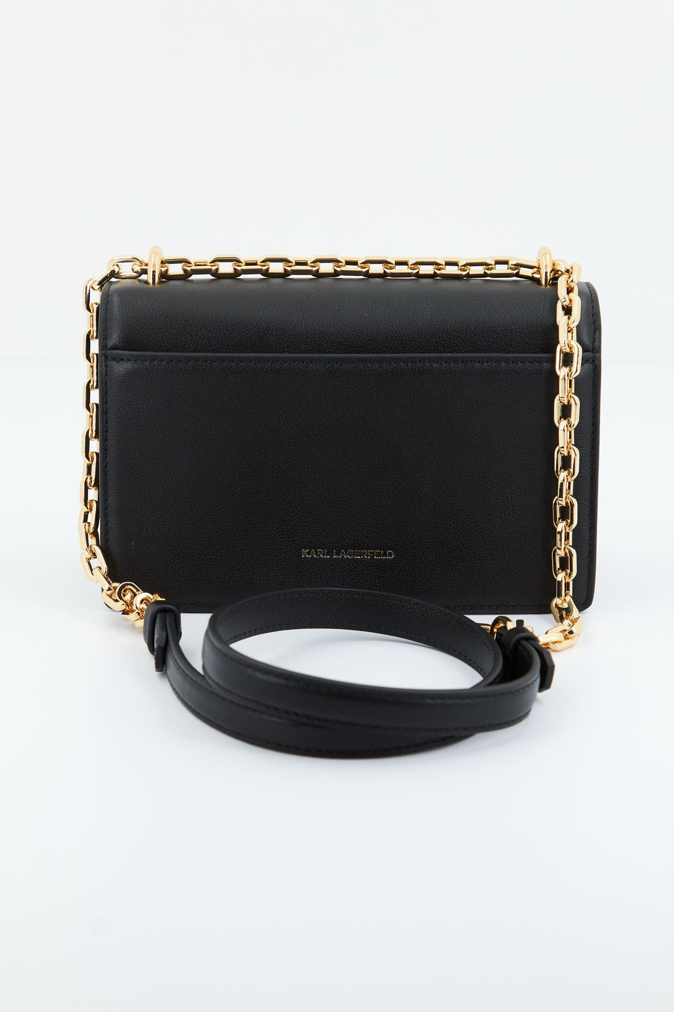 KARL LAGERFELD  K/SIGNATURE SM SHOULDERBAG en color NEGRO (3)