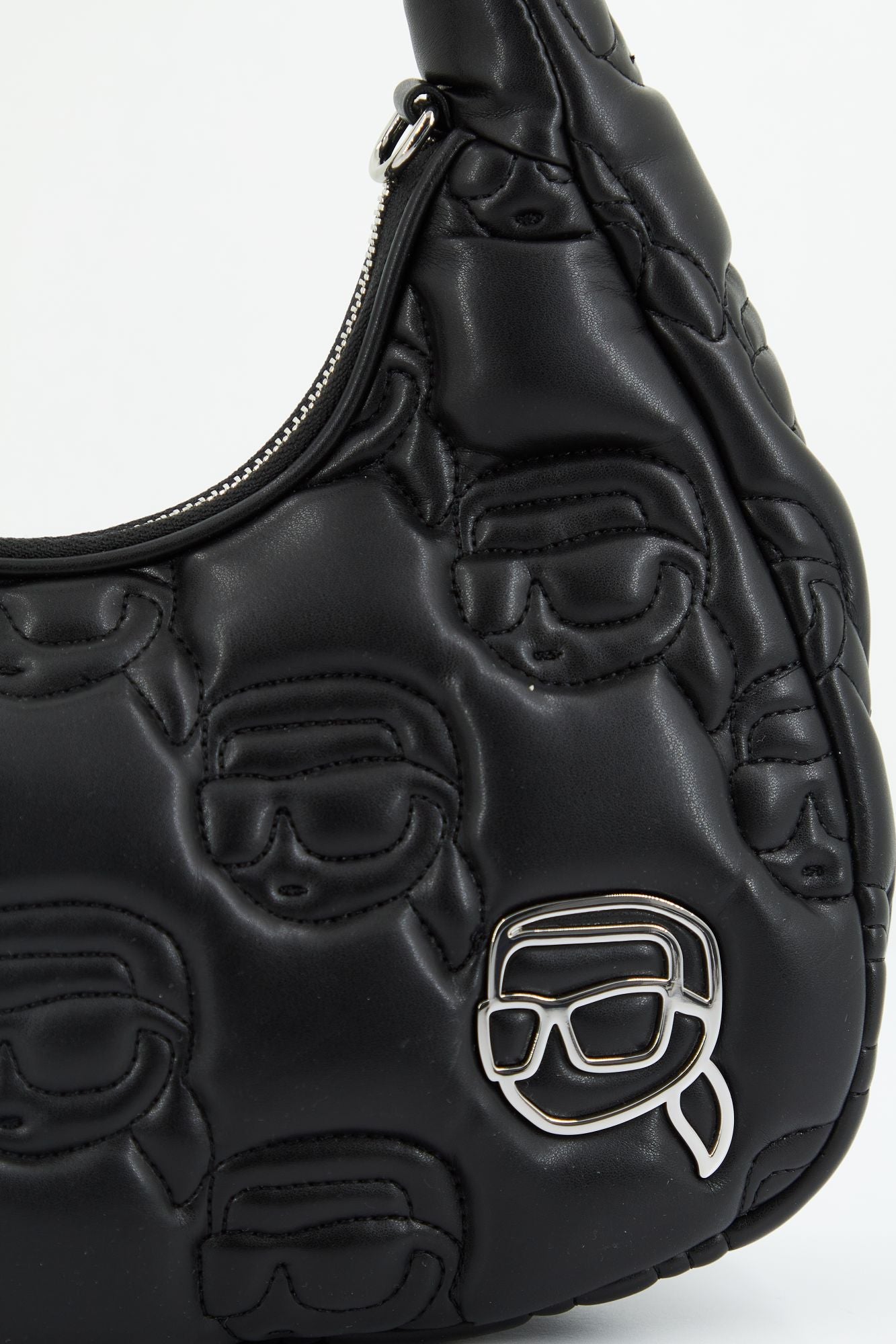 KARL LAGERFELD K/IKONIK 2.0 QUILTED SM HO en color NEGRO (4)