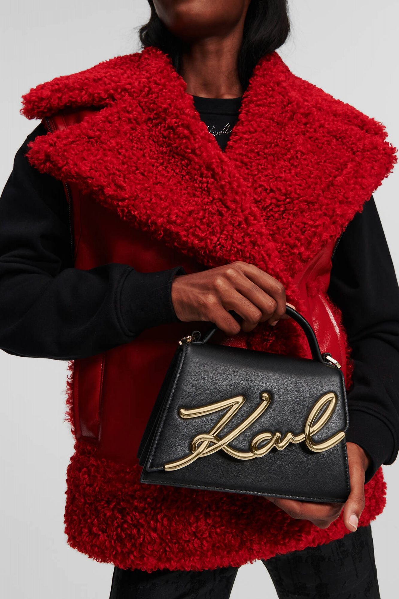 KARL LAGERFELD K/SIGNATURE 2.0 SM CROSSBO en color NEGRO (5)