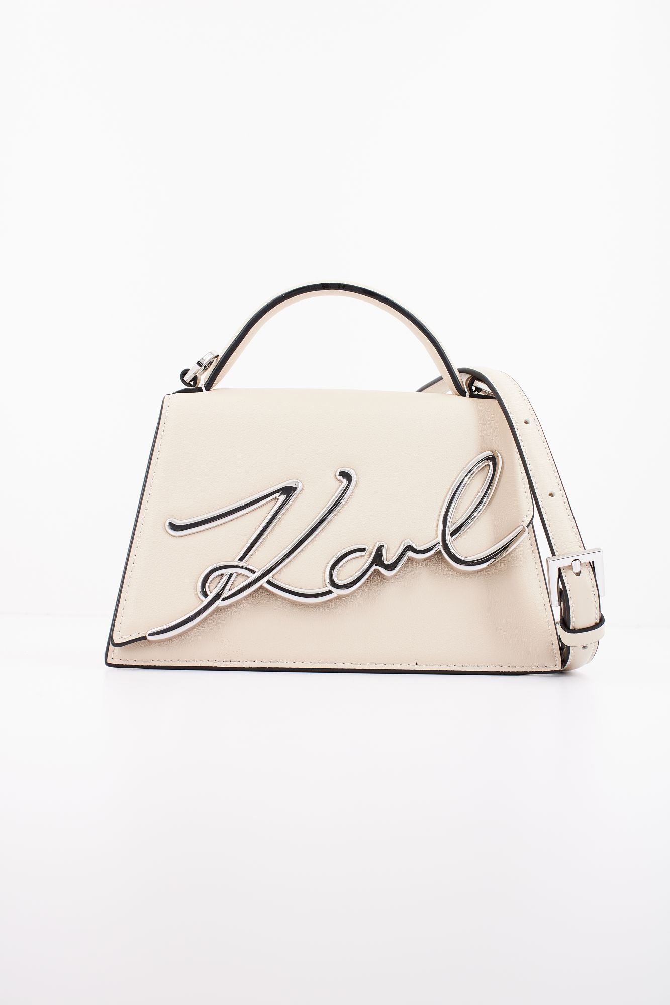 KARL LAGERFELD K/SIGNATURE 2.0 SM CROSSBO en color BEIS (1)