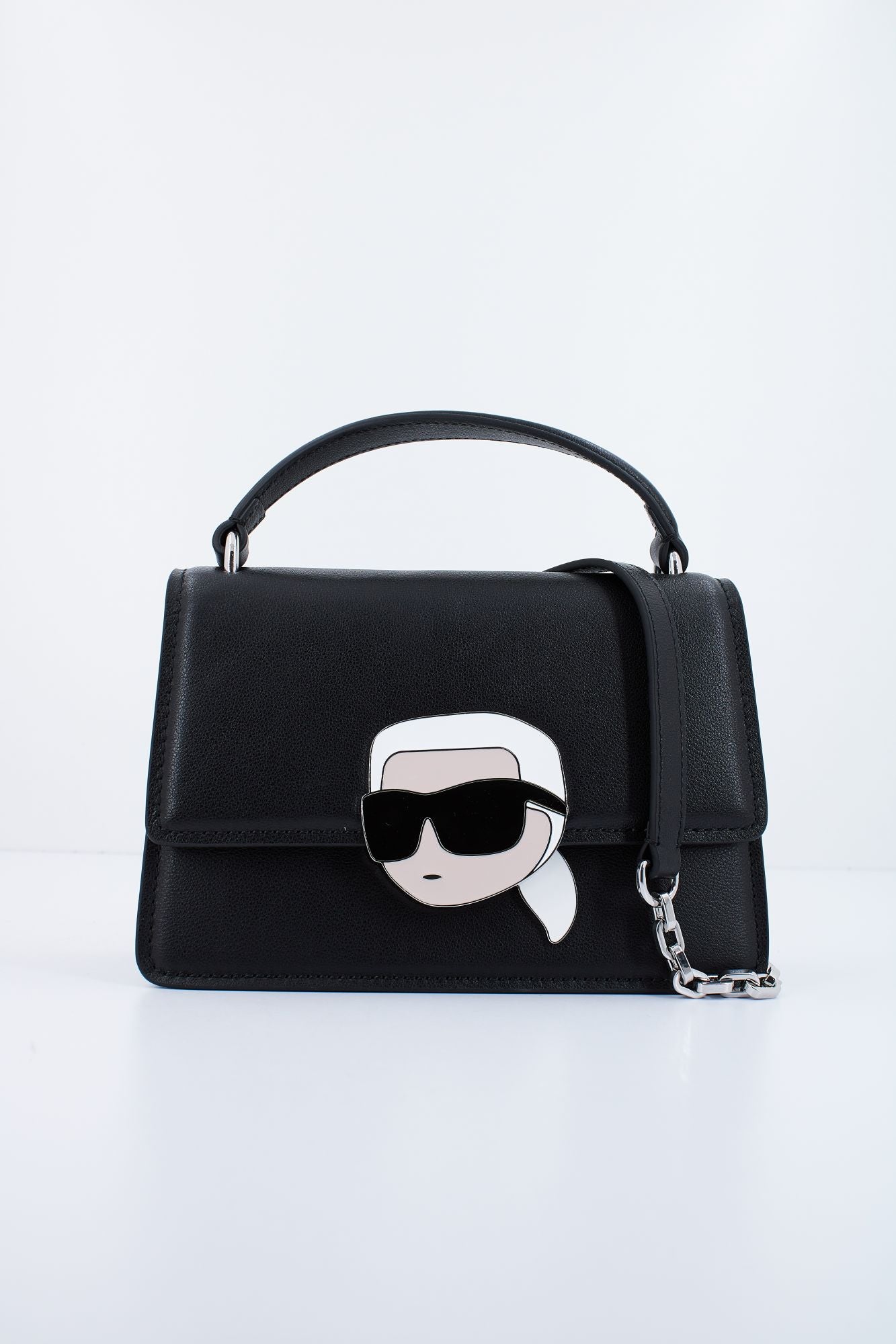 KARL LAGERFELD K/IKONIK 2.0 LEATHER CB LO en color NEGRO (1)