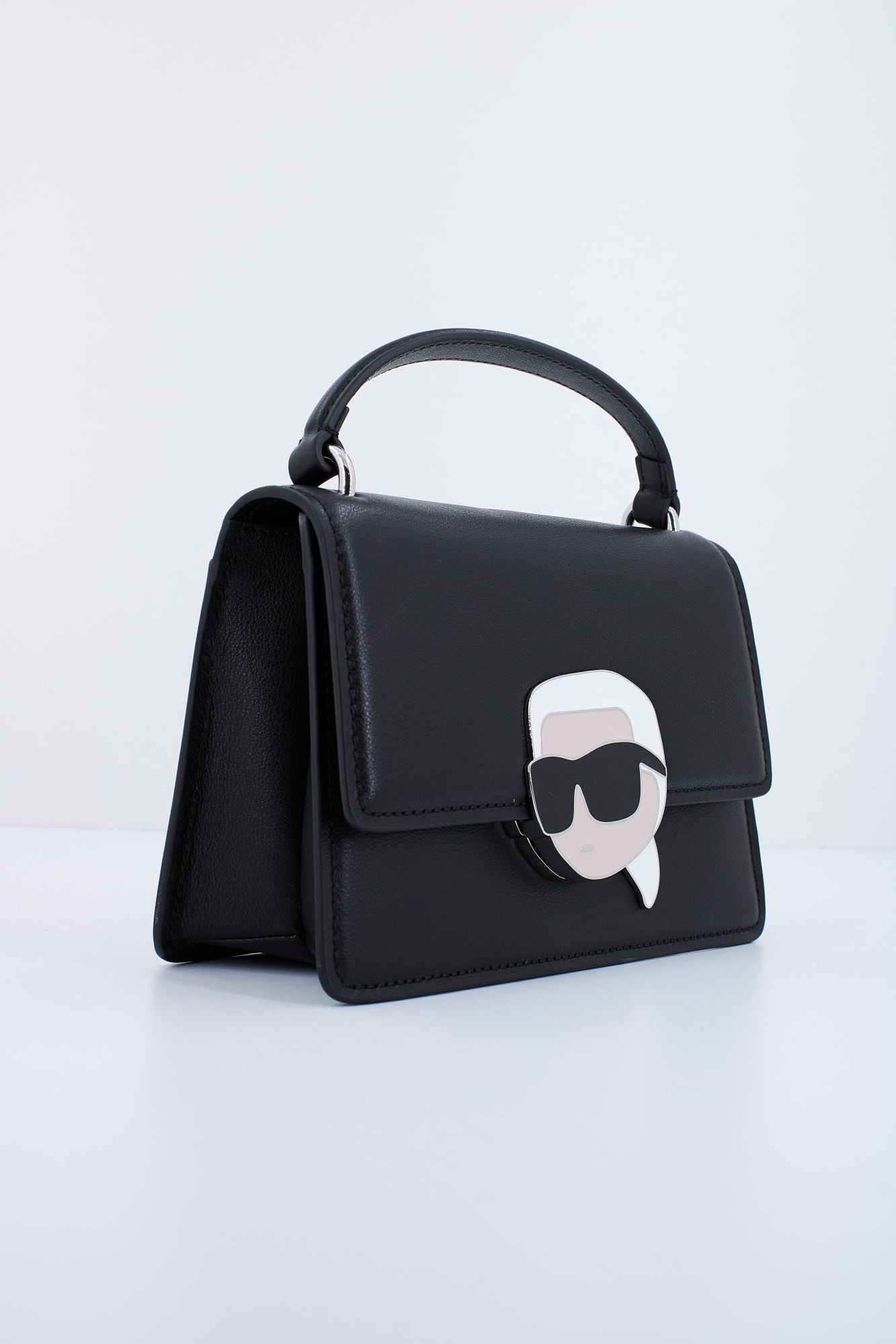 KARL LAGERFELD K/IKONIK 2.0 LEATHER CB LO en color NEGRO (3)