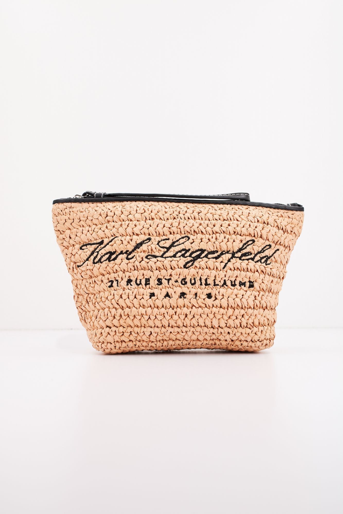 KARL LAGERFELD HOTEL KARL BEACH POUCH en color MARRON CLARO (1)