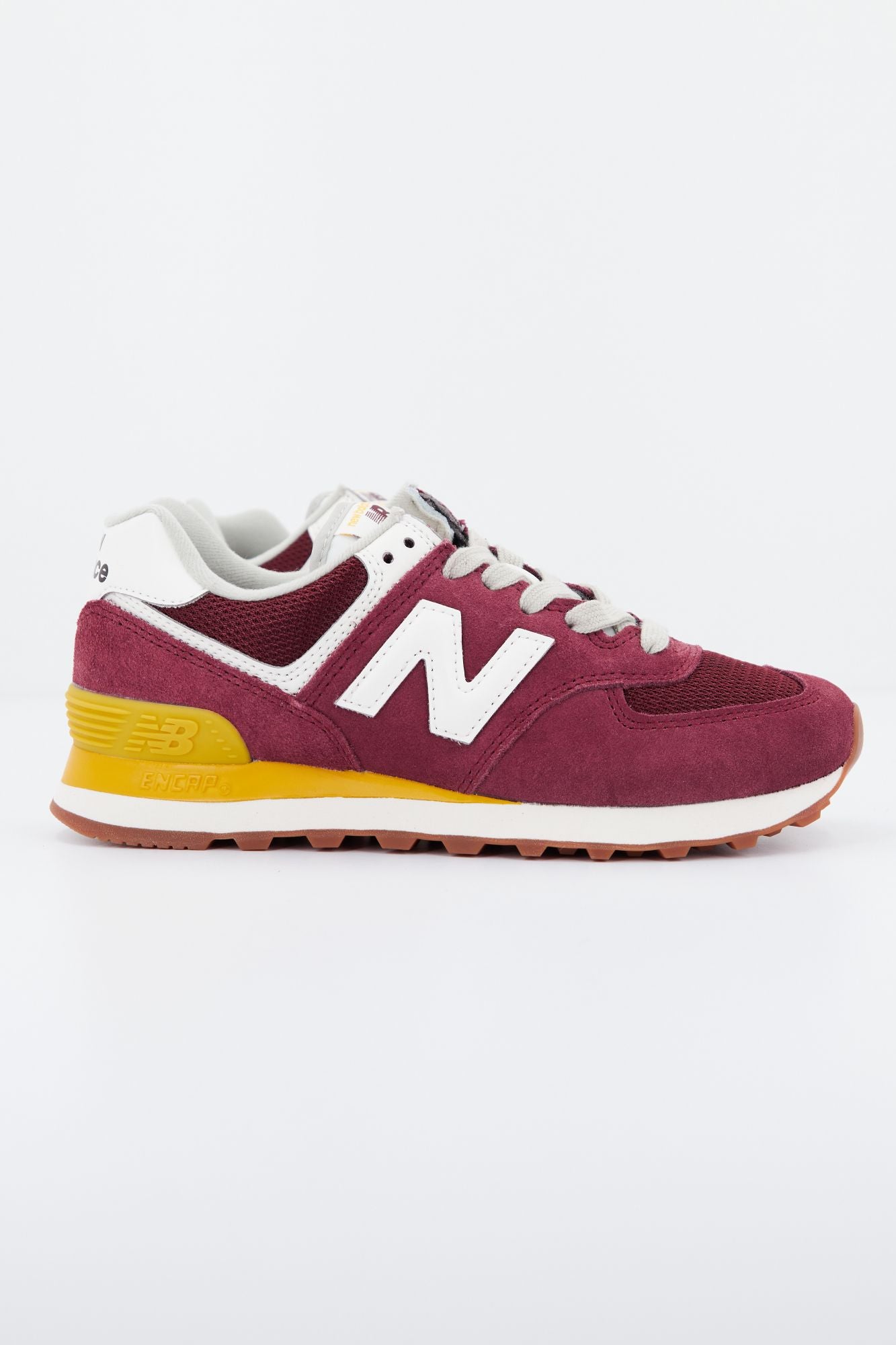 NEW BALANCE WL574 VN2  en color BURDEOS (2)