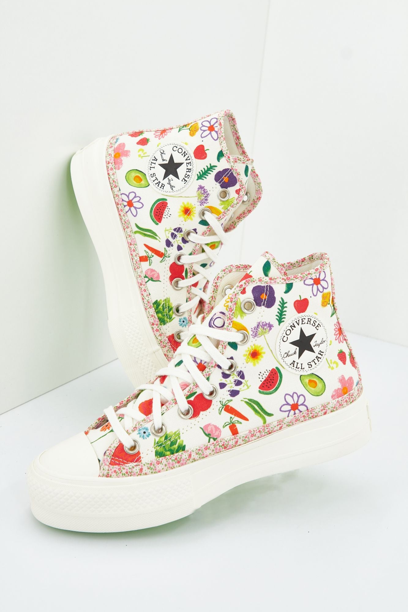 CONVERSE CHUCK TAYLOR ALL STAR LIFT HI en color BLANCO (1)
