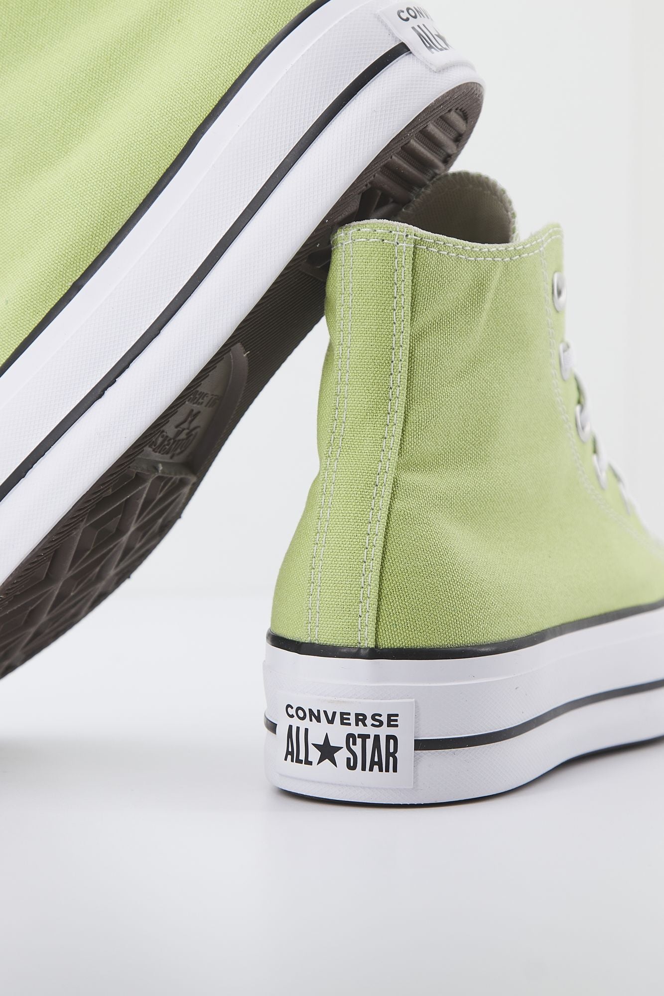 CONVERSE CHUCK TAYLOR  ALL STAR LIFT PLATFORM SEASONAL COLOR en color VERDE (4)