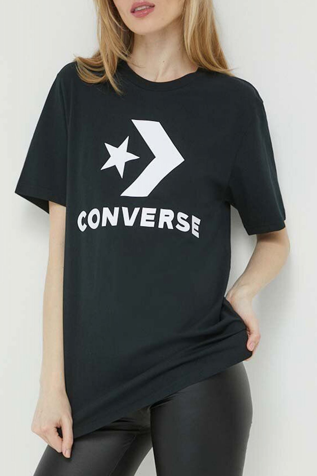 CONVERSE  STAR CHEVRON en color NEGRO (1)
