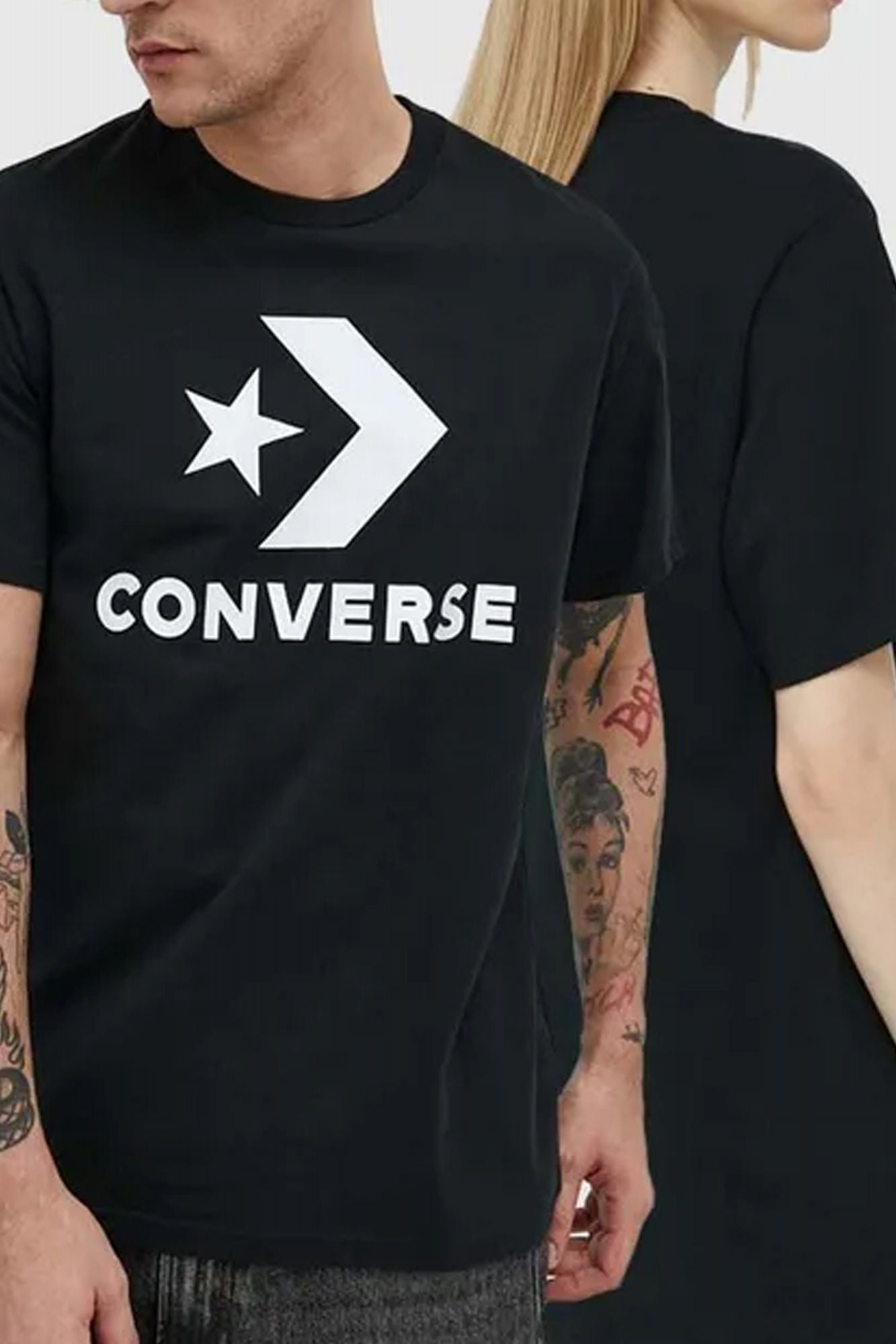 CONVERSE  STAR CHEVRON en color NEGRO (4)