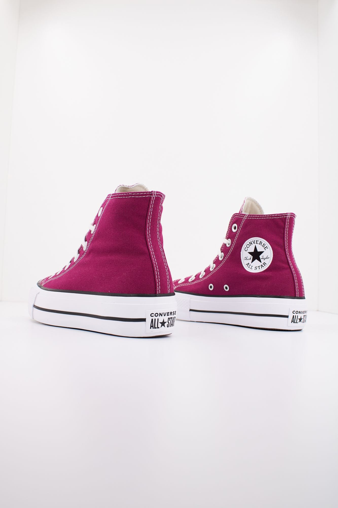 CONVERSE COLOR PLATFORM CHUCK TAYLOR ALL STAR en color BURDEOS (3)