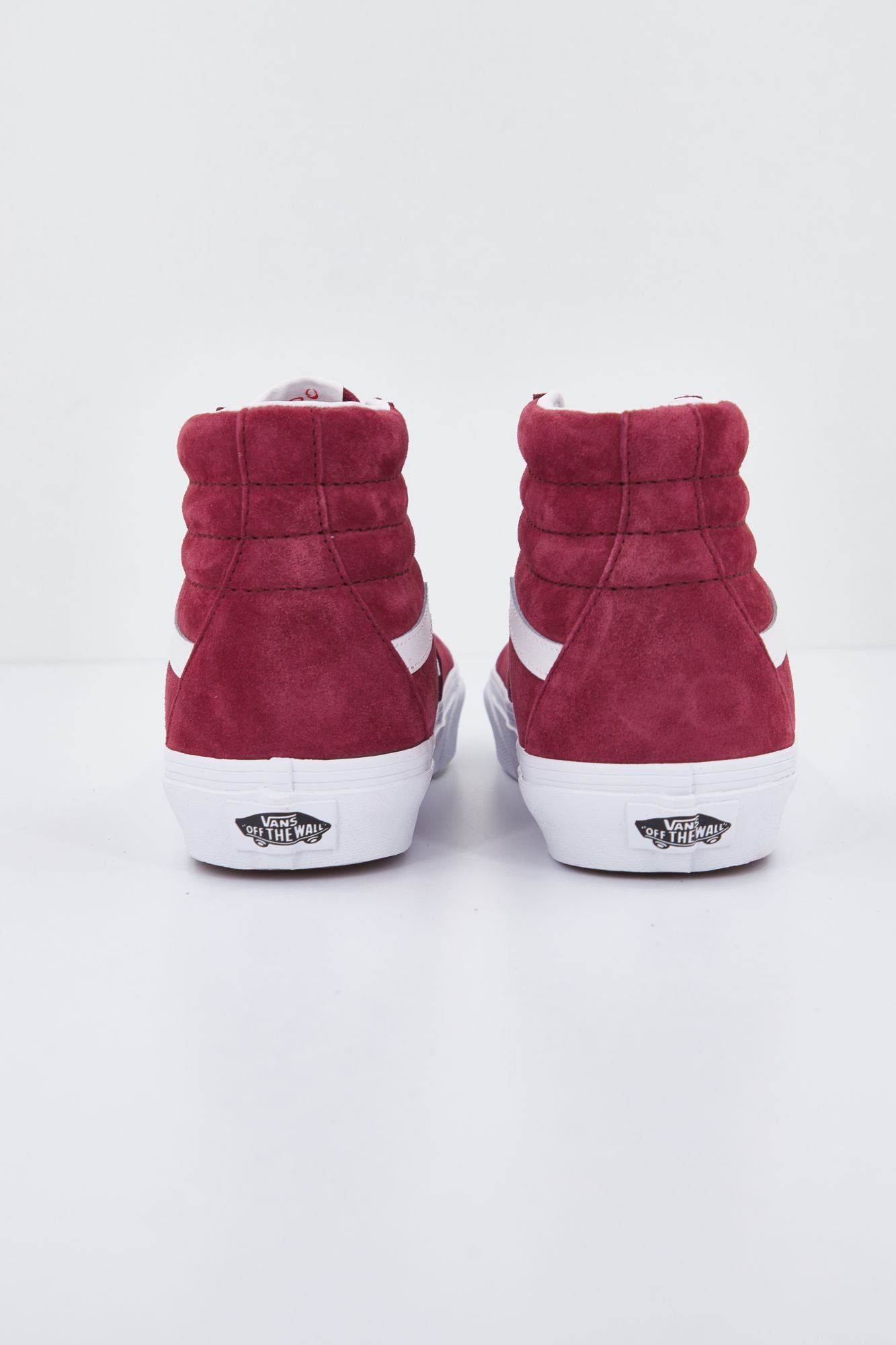 VANS UA SK8-HI en color BURDEOS (3)